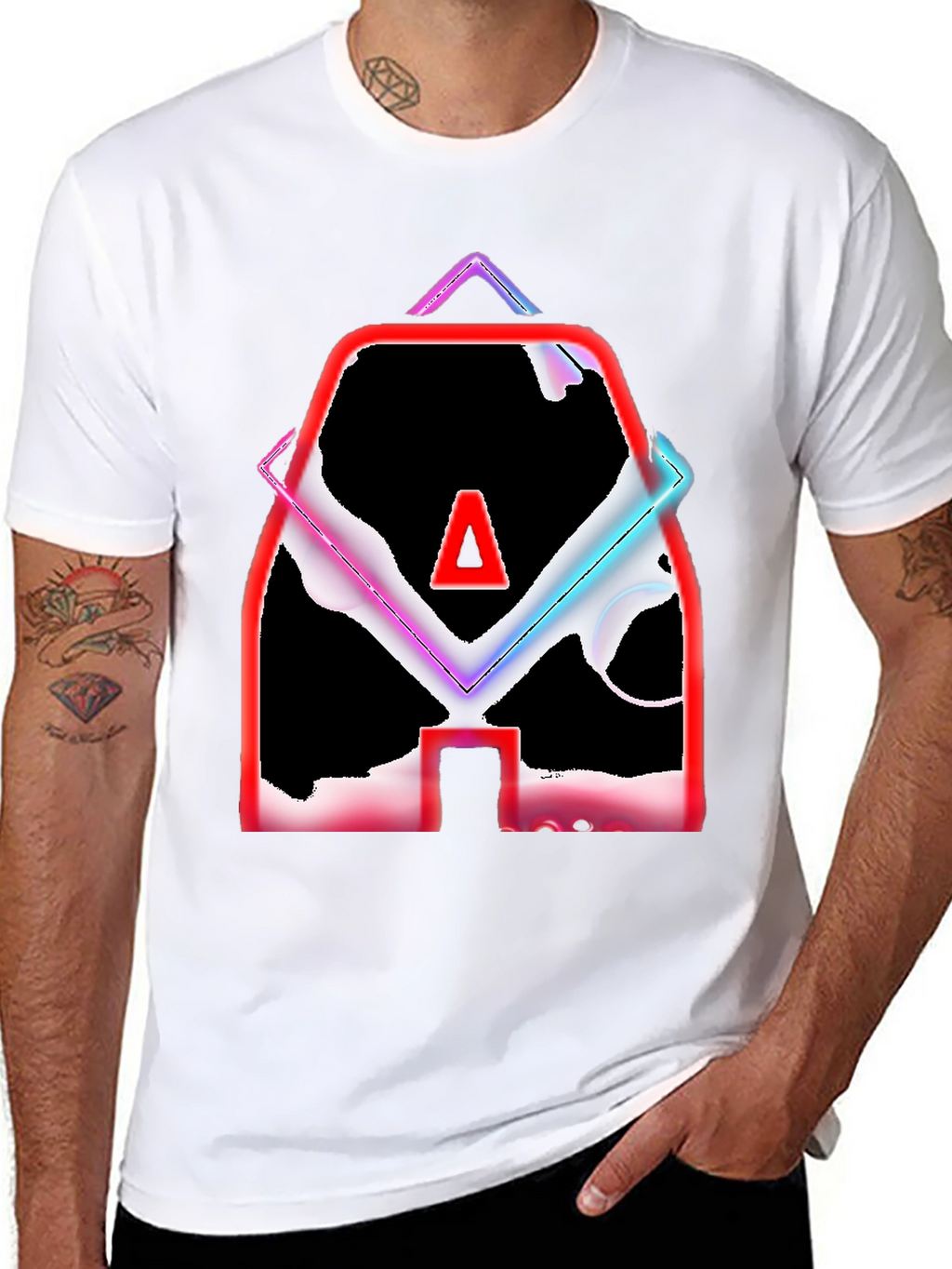 Abstract Graphic T-Shirt