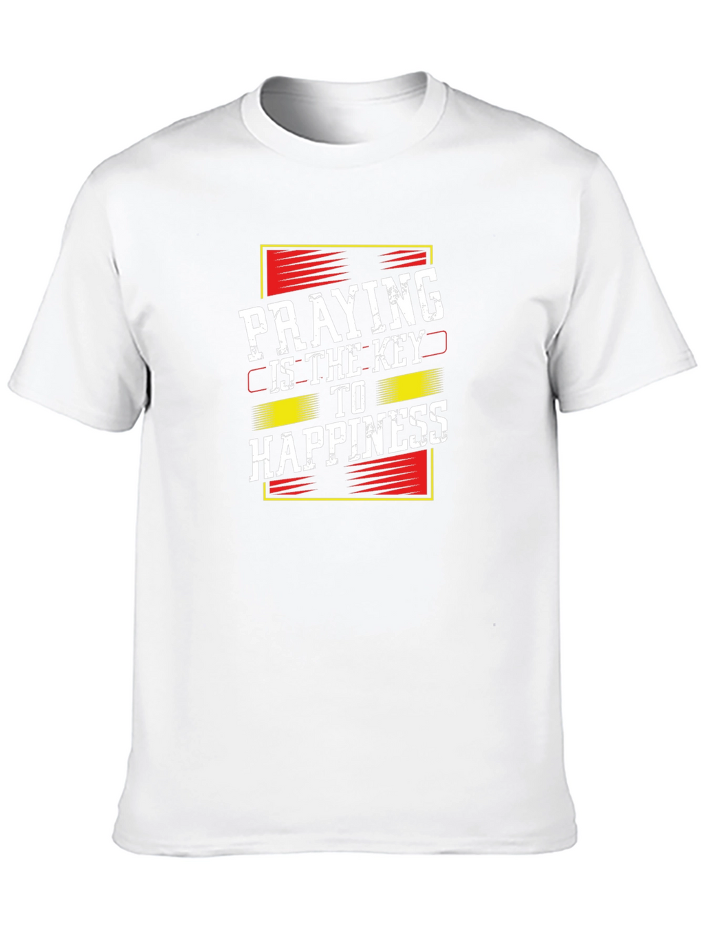 Praying is the Key to Happiness T-Shirt