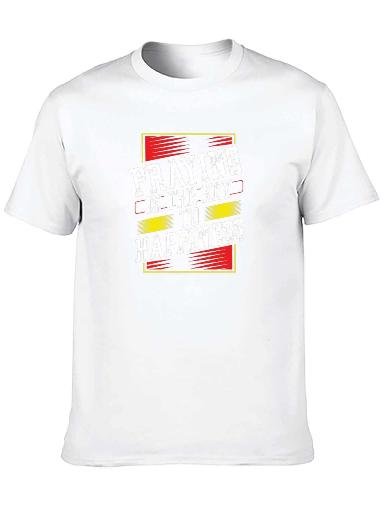 Praying is the Key to Happiness T-Shirt