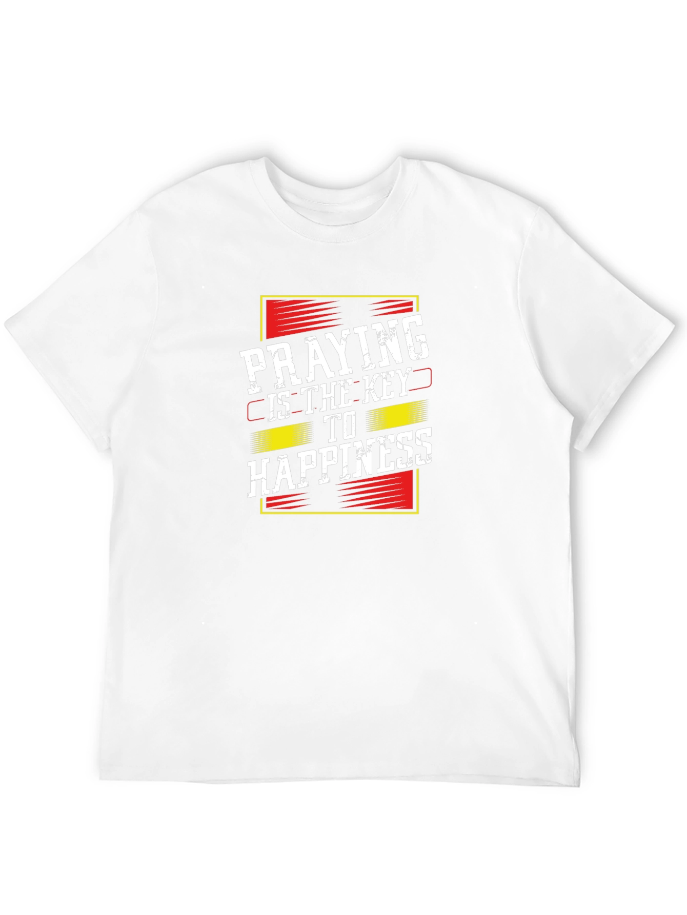 Praying is the Key to Happiness T-Shirt