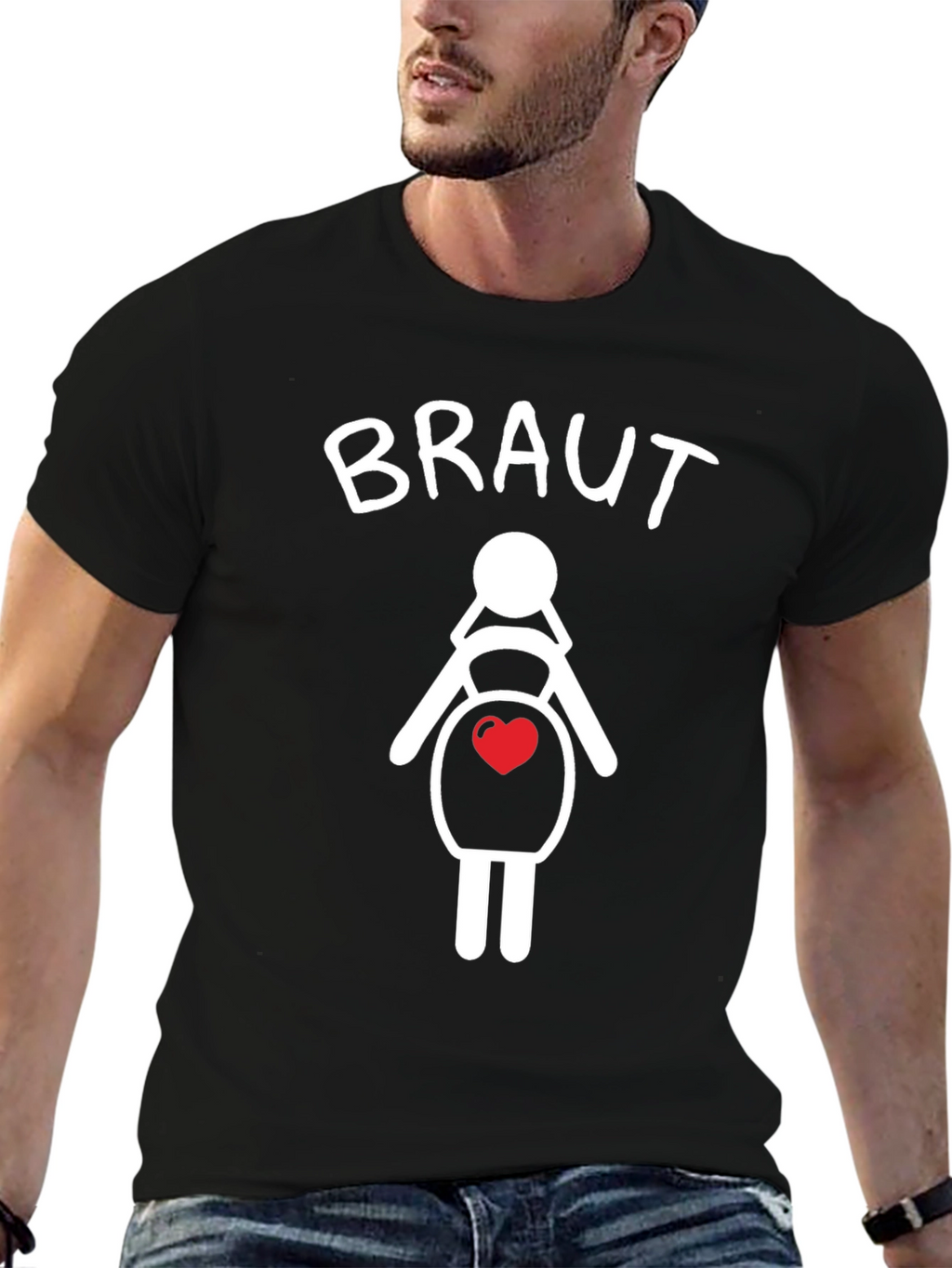 Bride-to-Be Graphic Tee - Braut Design