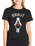 Bride-to-Be Graphic Tee - Braut Design