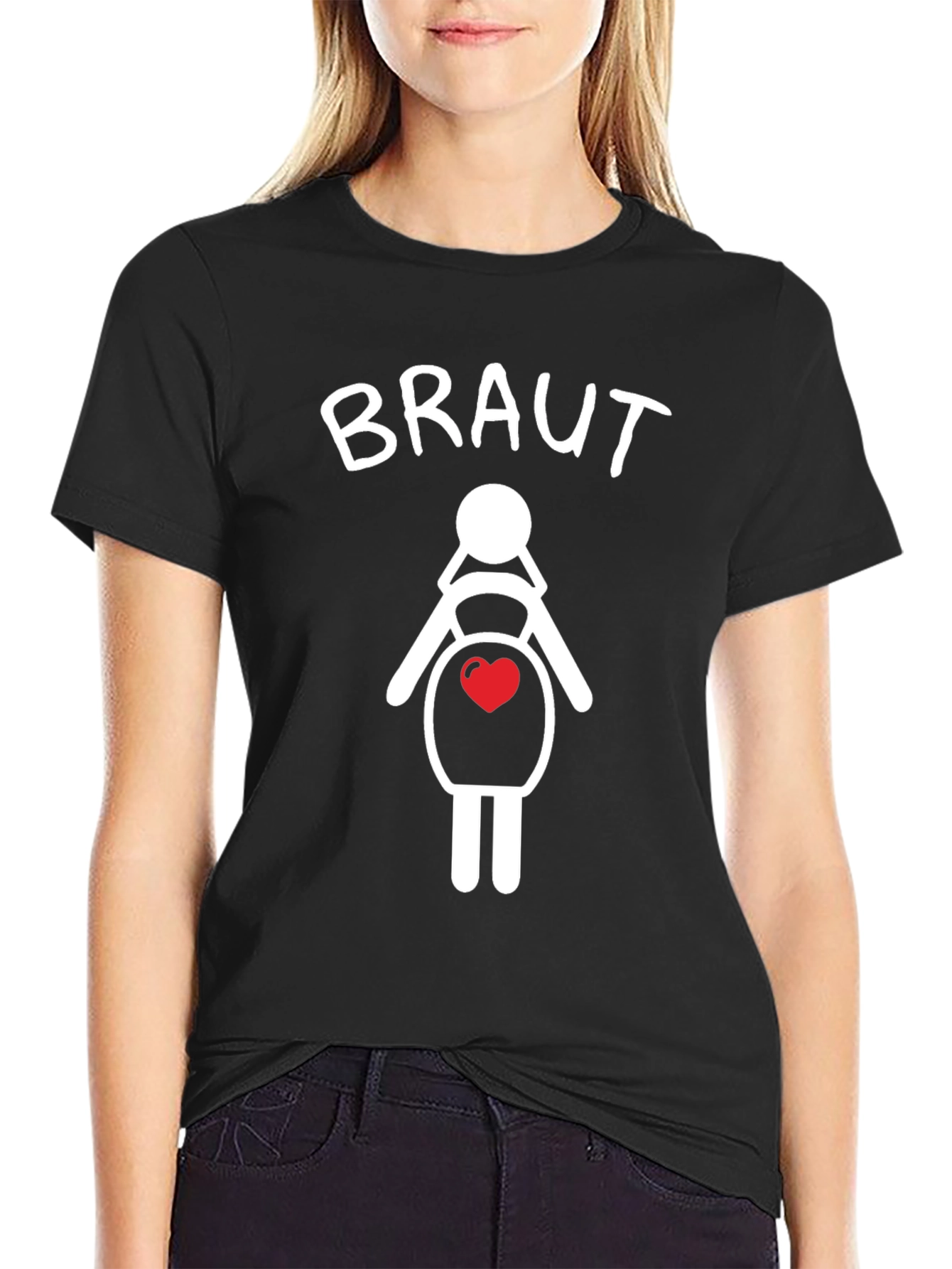 Bride-to-Be Graphic Tee - Braut Design