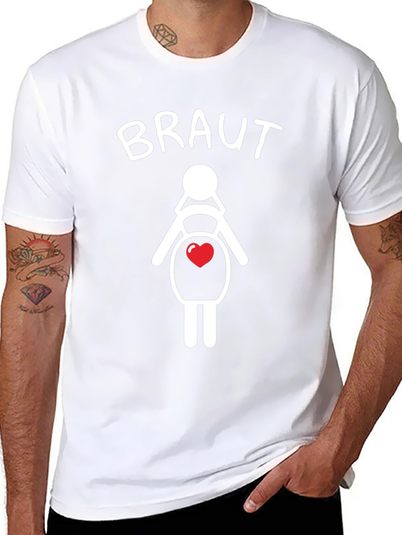 Bride-to-Be Graphic Tee - Braut Design
