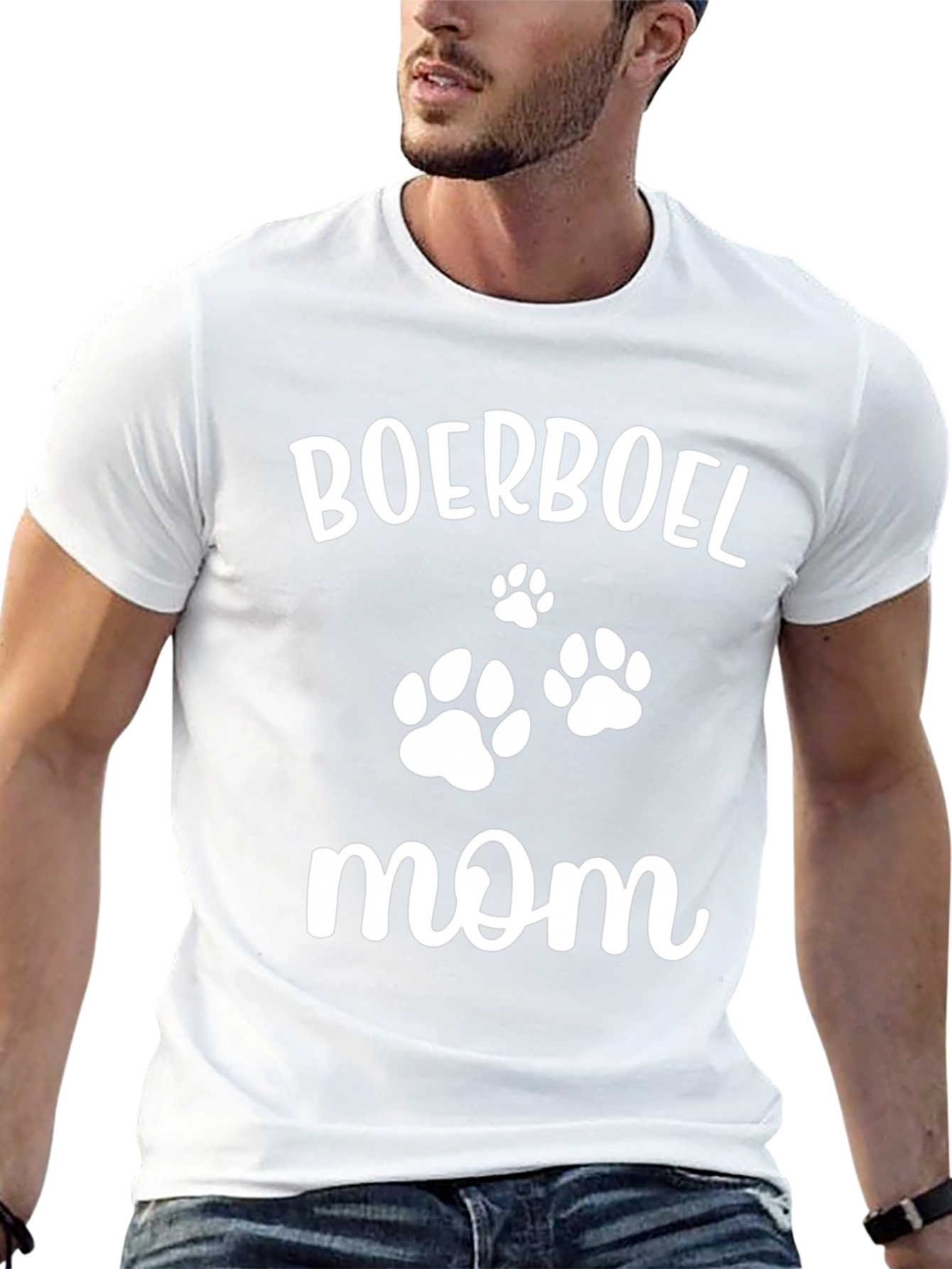 Boerboel Mom Black T-Shirt