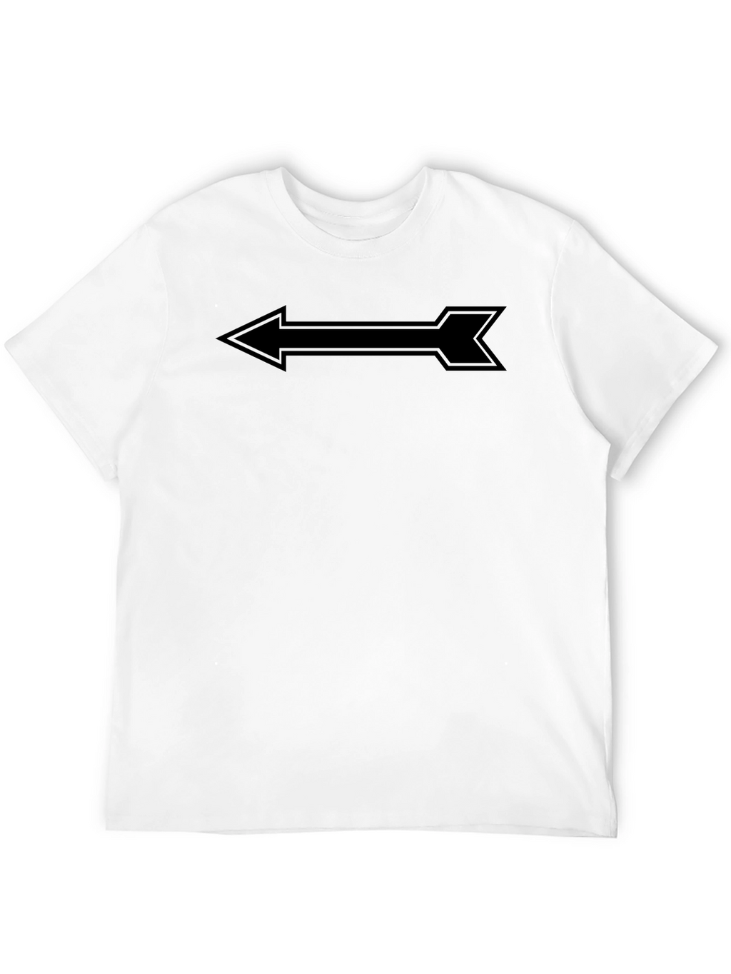 Arrow Graphic T-Shirt - Stylish Directional Tee