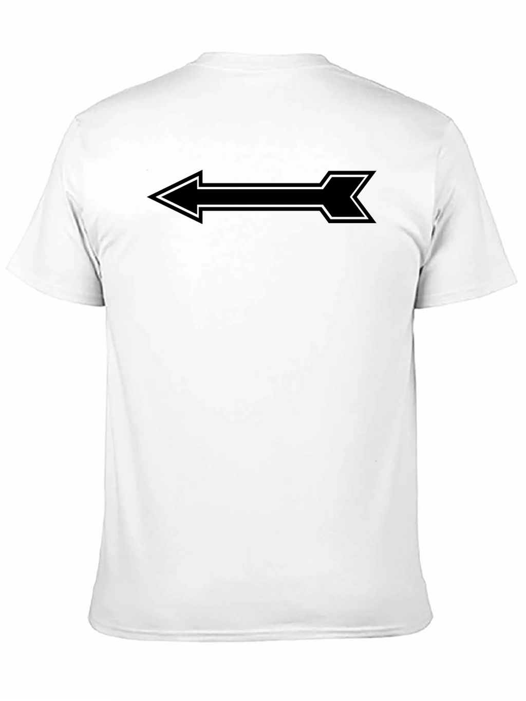 Arrow Graphic T-Shirt - Stylish Directional Tee