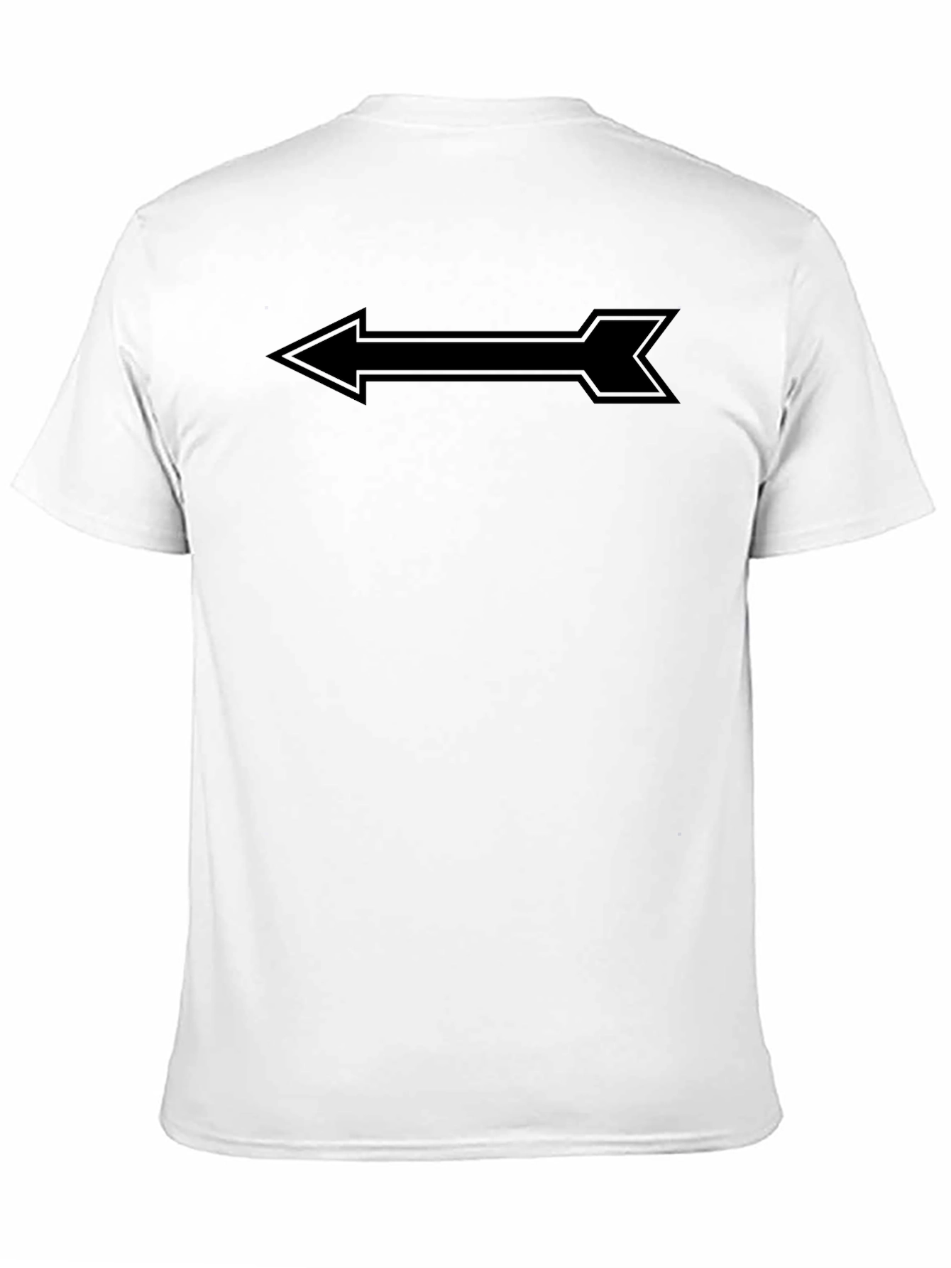 Arrow Graphic T-Shirt - Stylish Directional Tee