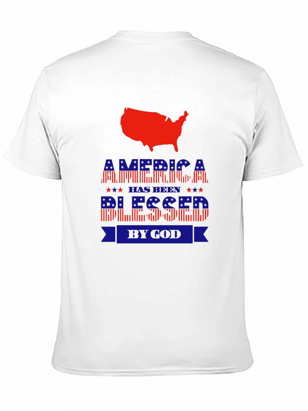 America Blessed by God Patriotic T-Shirt