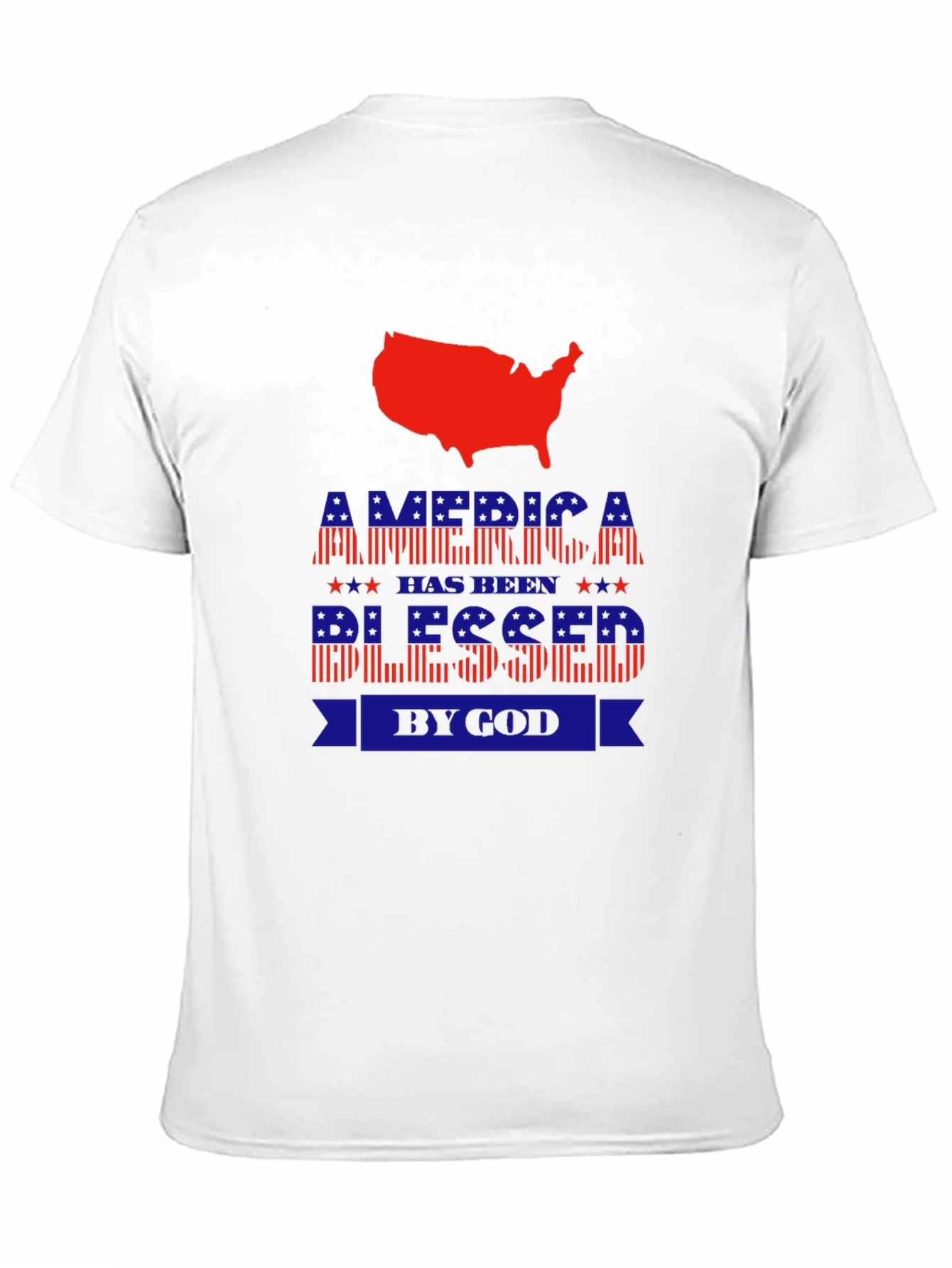 America Blessed by God Patriotic T-Shirt