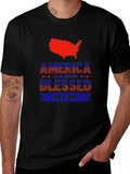 America Blessed by God Patriotic T-Shirt