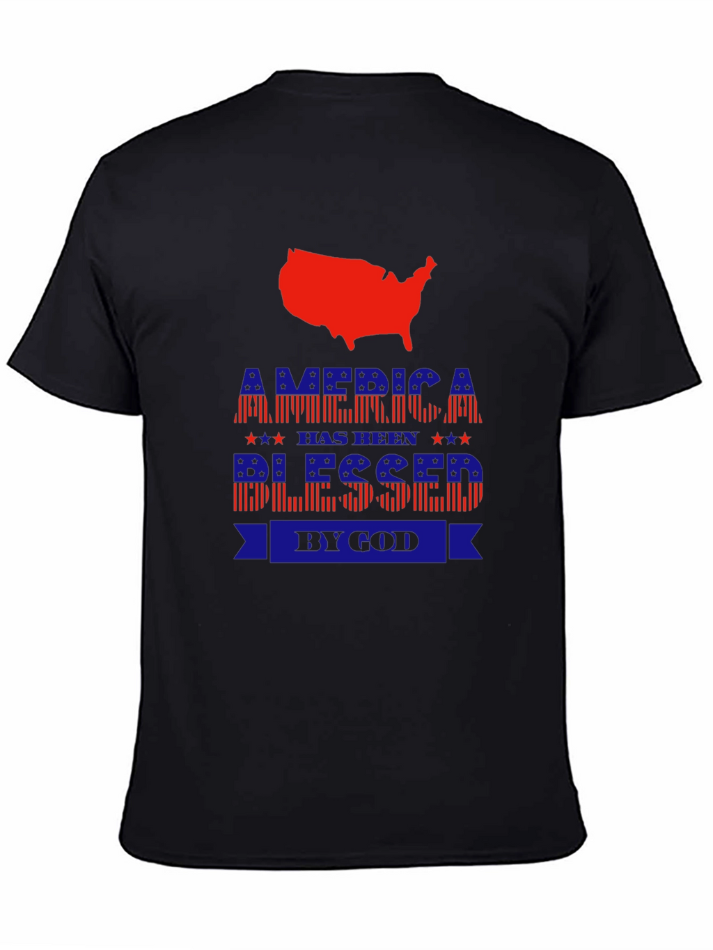 America Blessed by God Patriotic T-Shirt