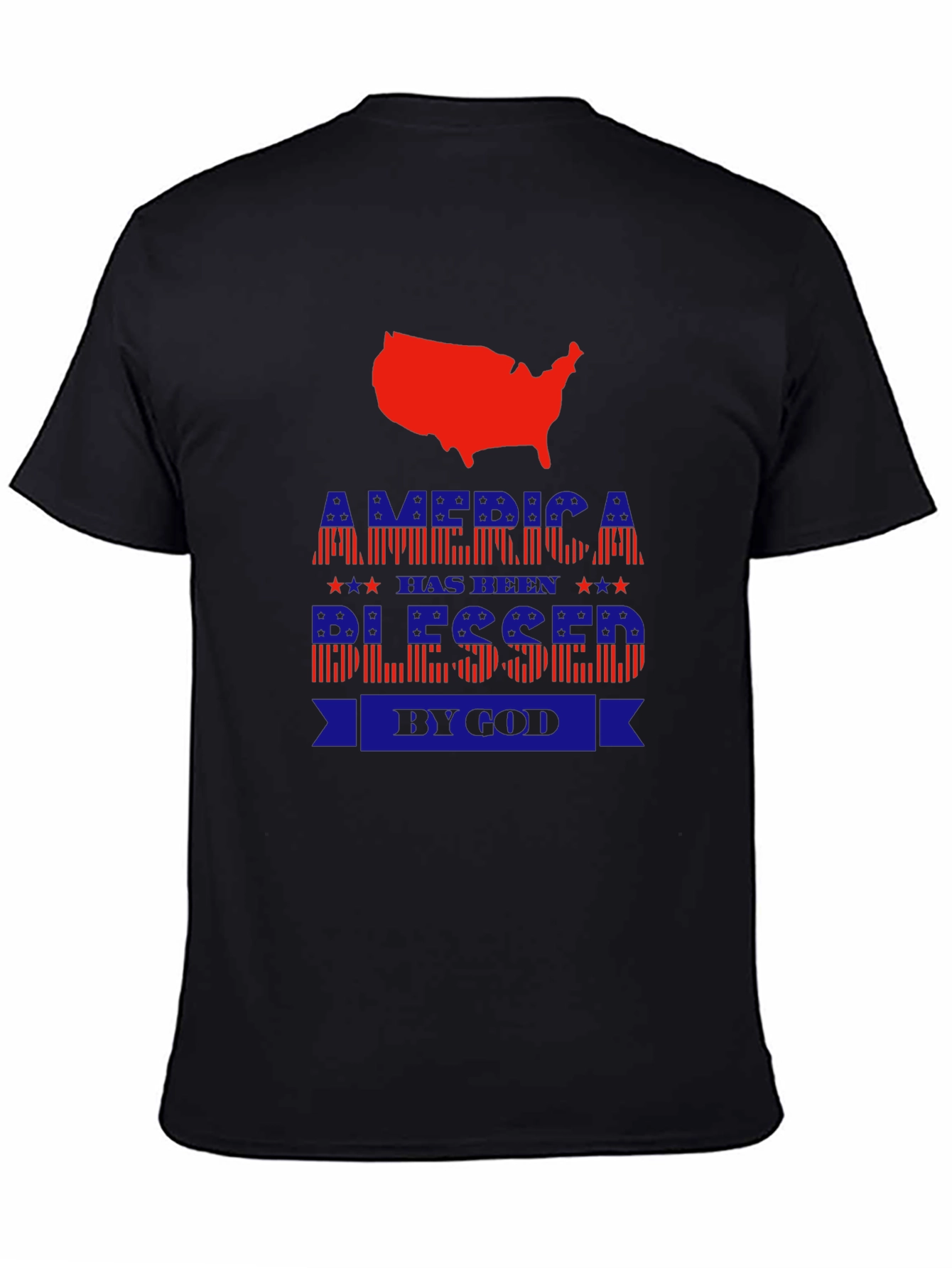 America Blessed by God Patriotic T-Shirt