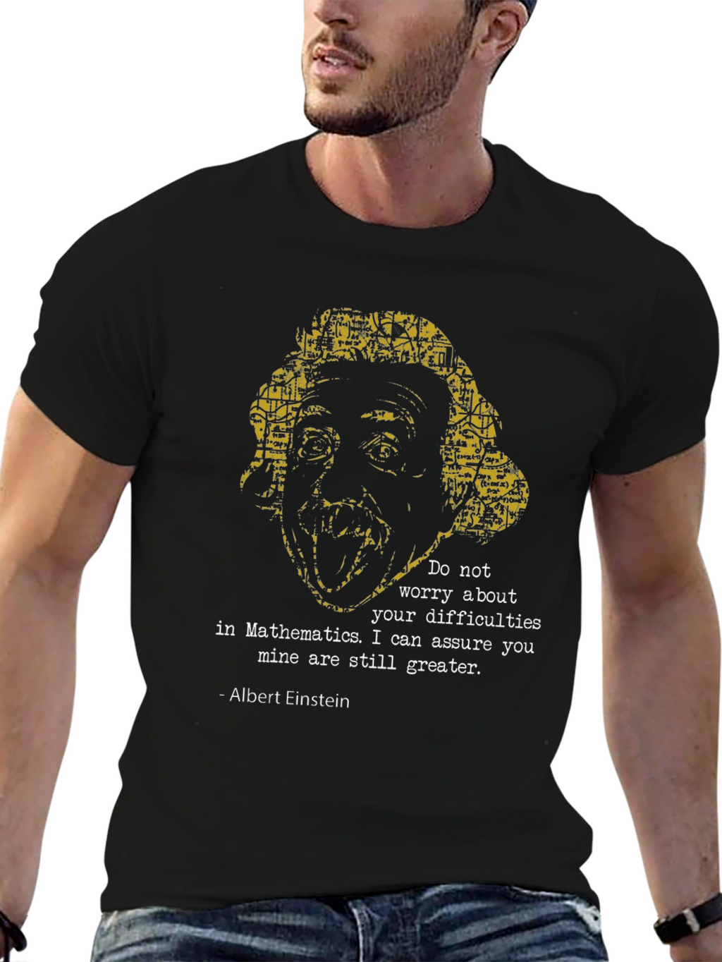 Einstein Math Quote T-Shirt