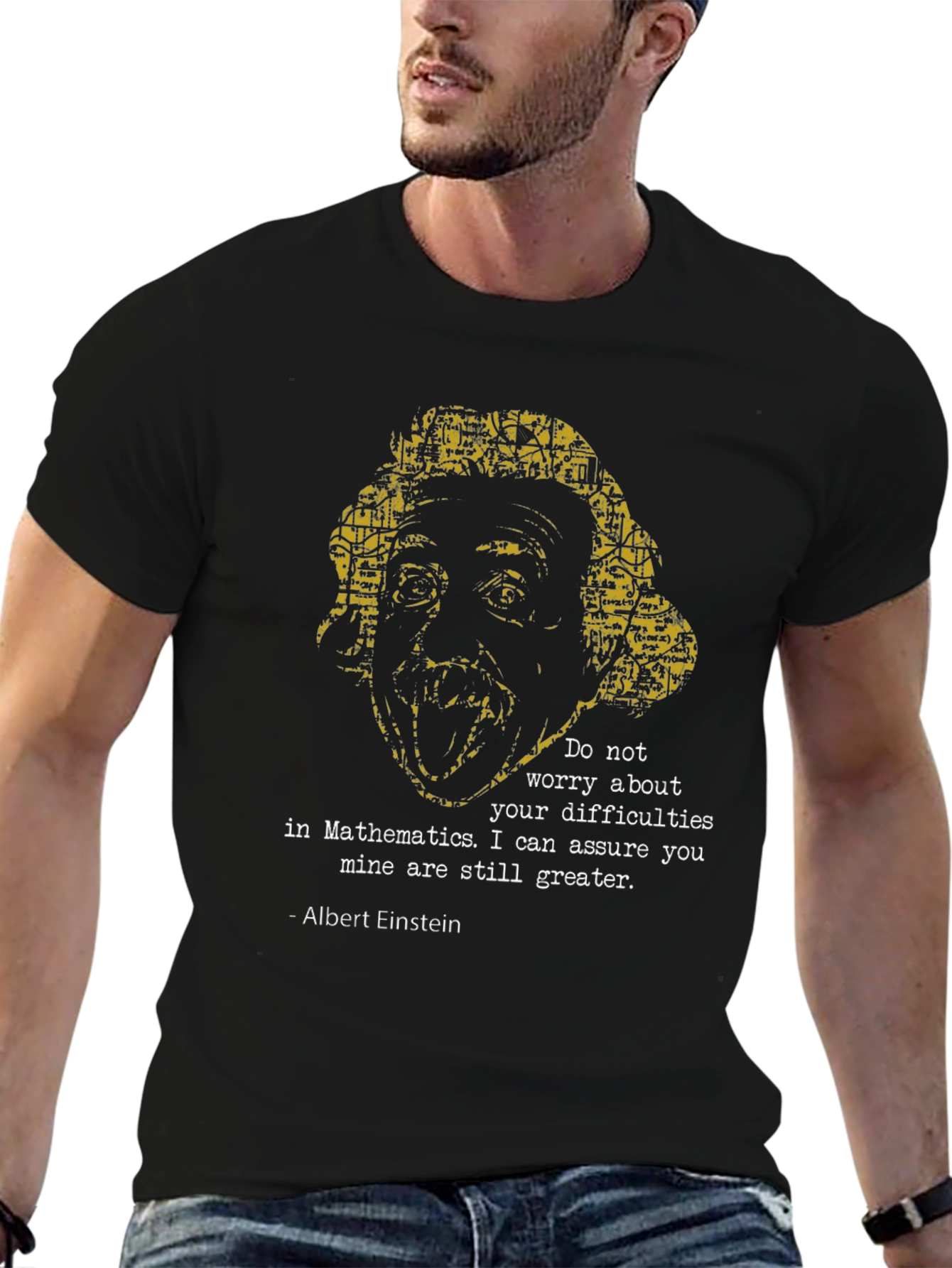Einstein Math Quote T-Shirt