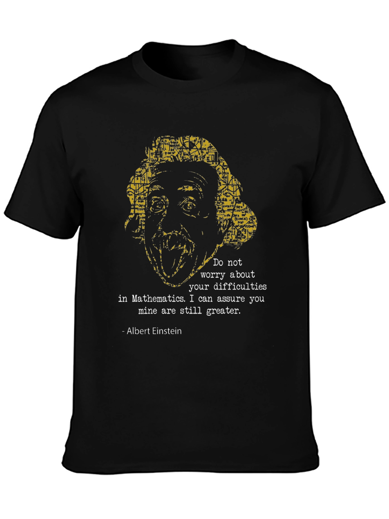 Einstein Math Quote T-Shirt