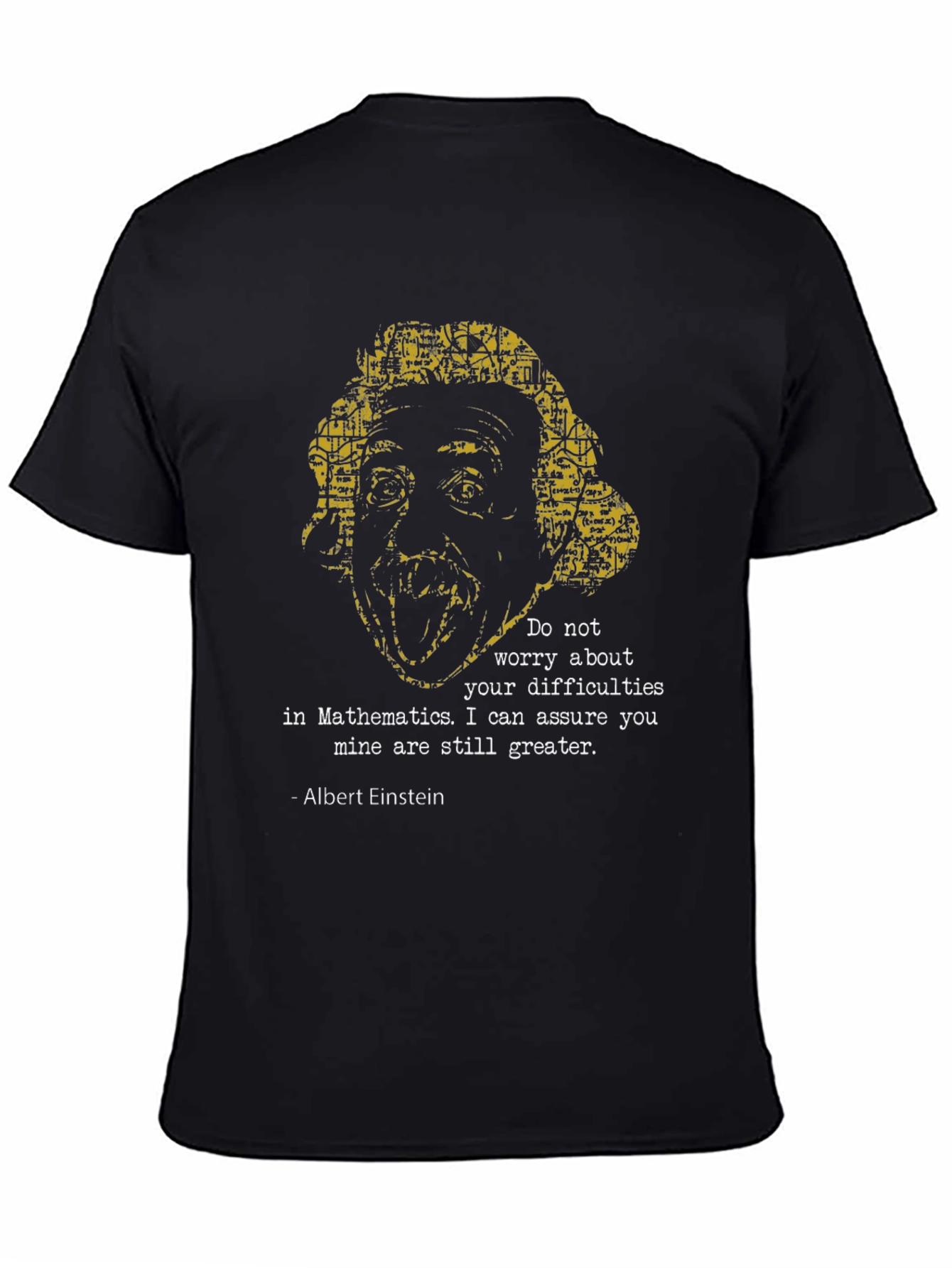 Einstein Math Quote T-Shirt