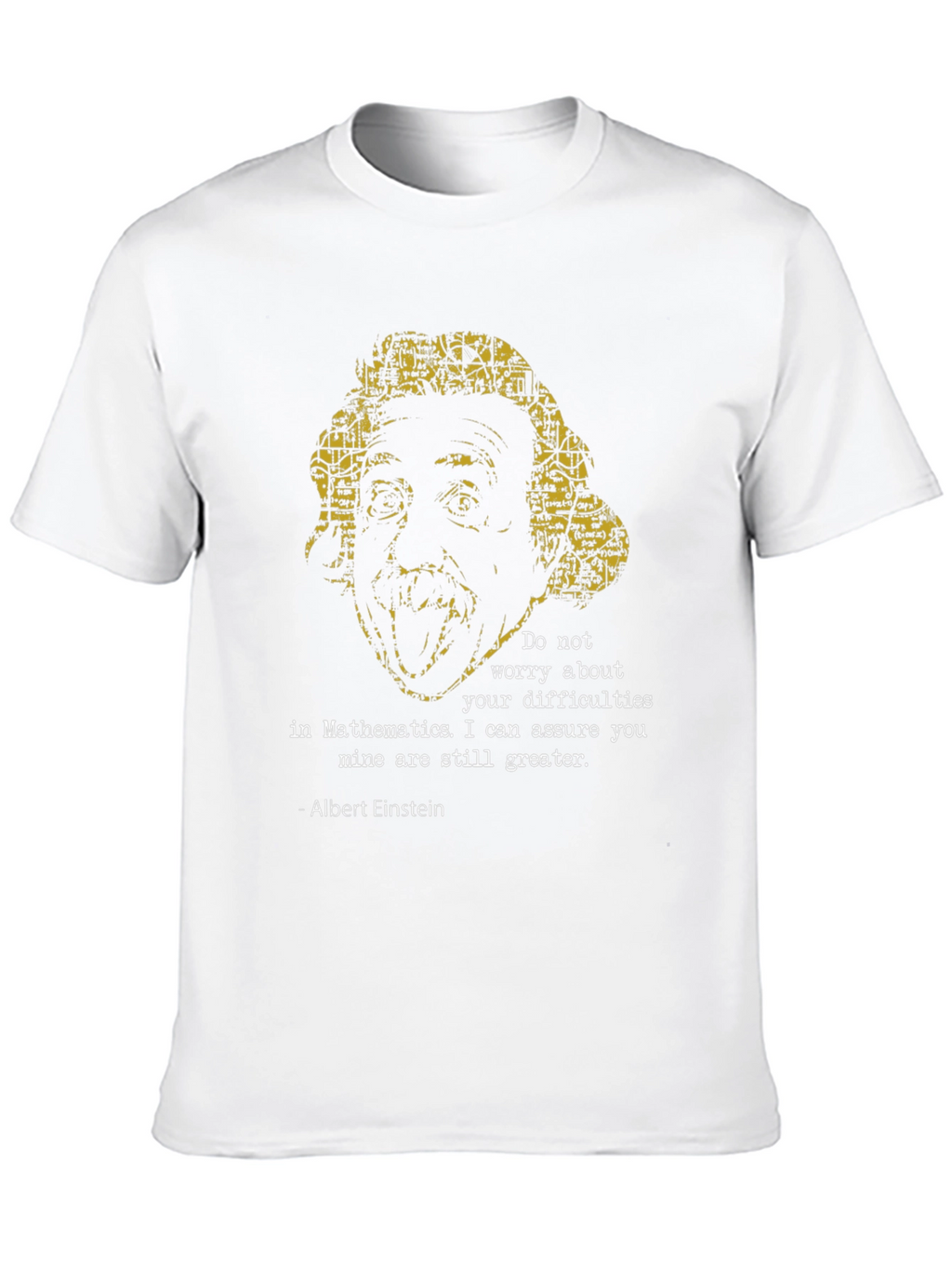 Einstein Math Quote T-Shirt