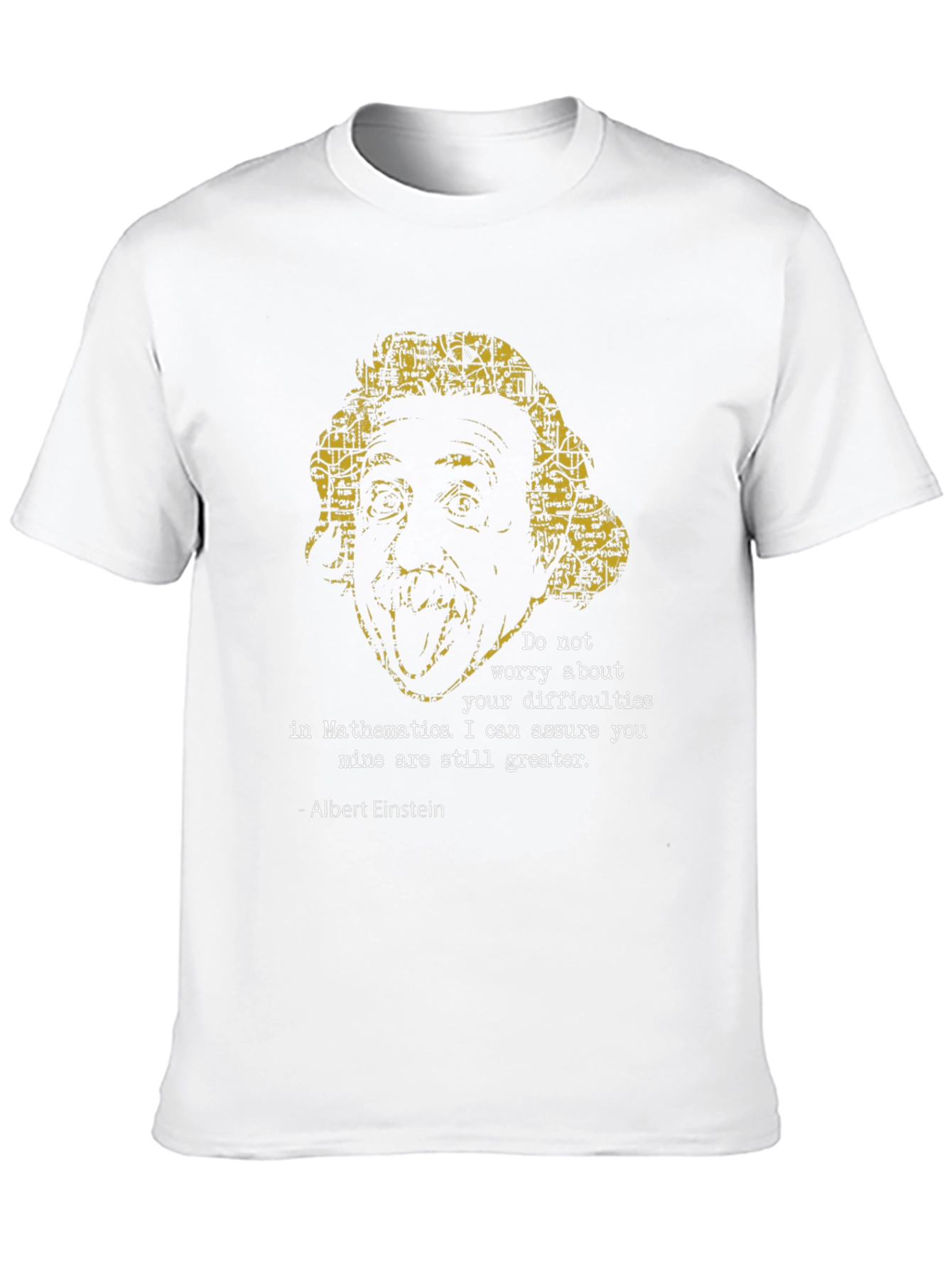 Einstein Math Quote T-Shirt