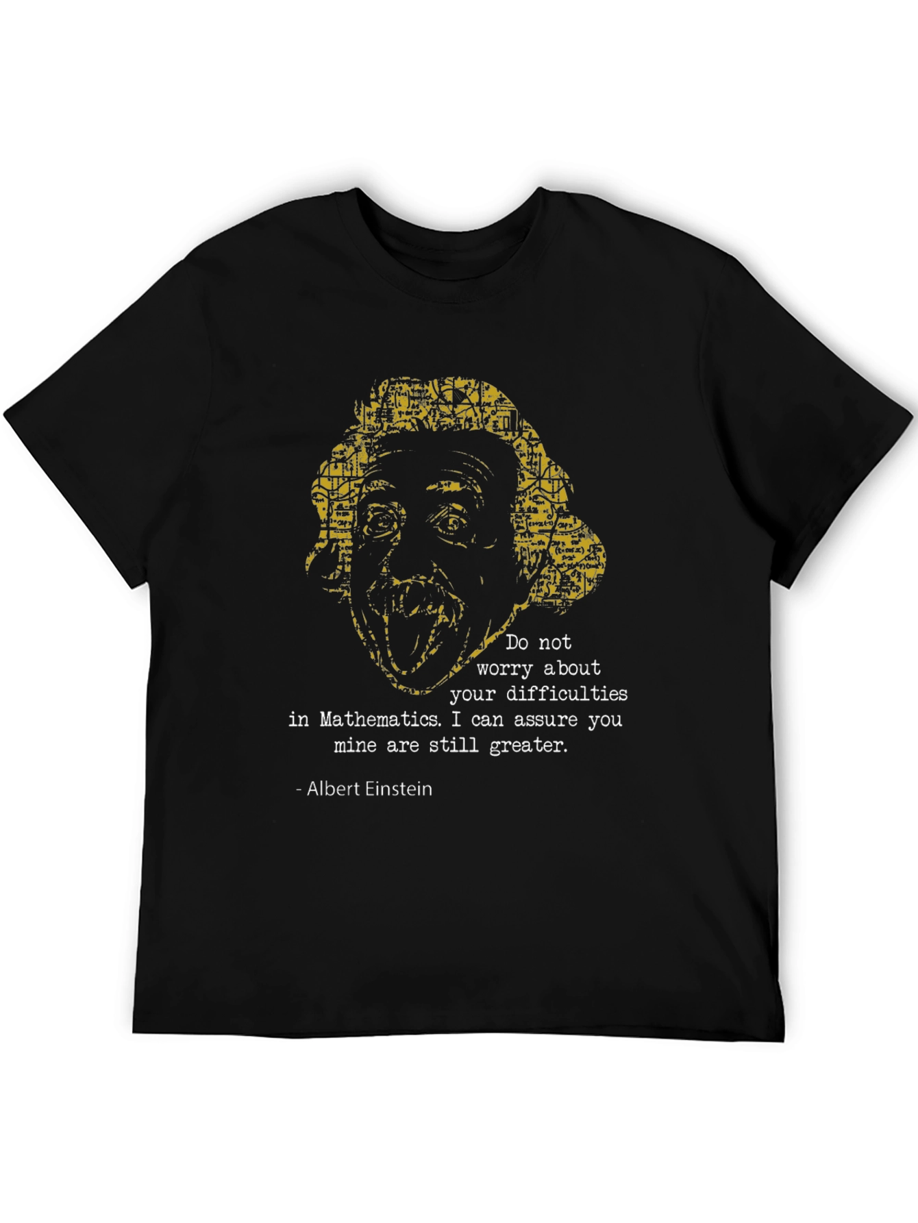 Einstein Math Quote T-Shirt