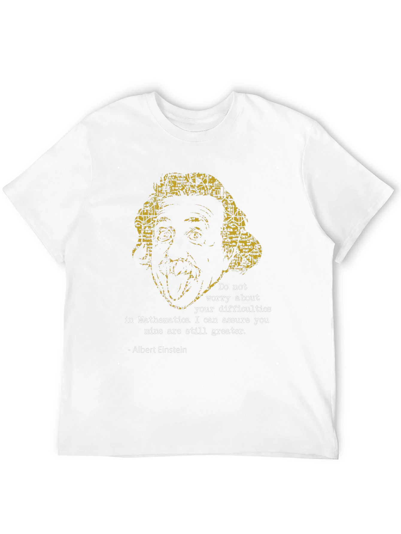 Einstein Math Quote T-Shirt