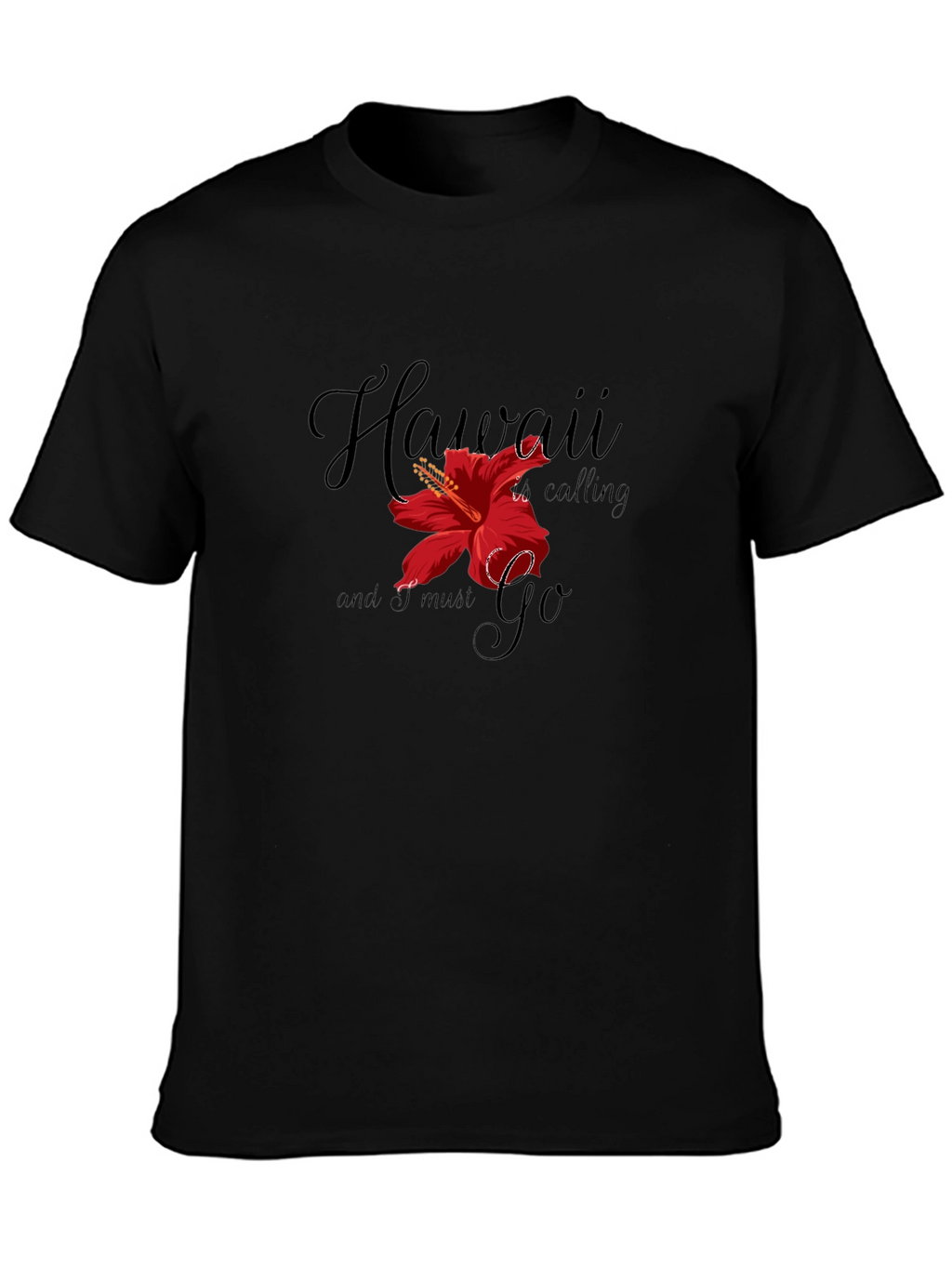 Hawaii Calling Graphic Tee - Island Style T-Shirt