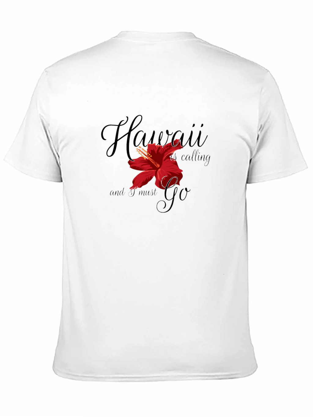 Hawaii Calling Graphic Tee - Island Style T-Shirt