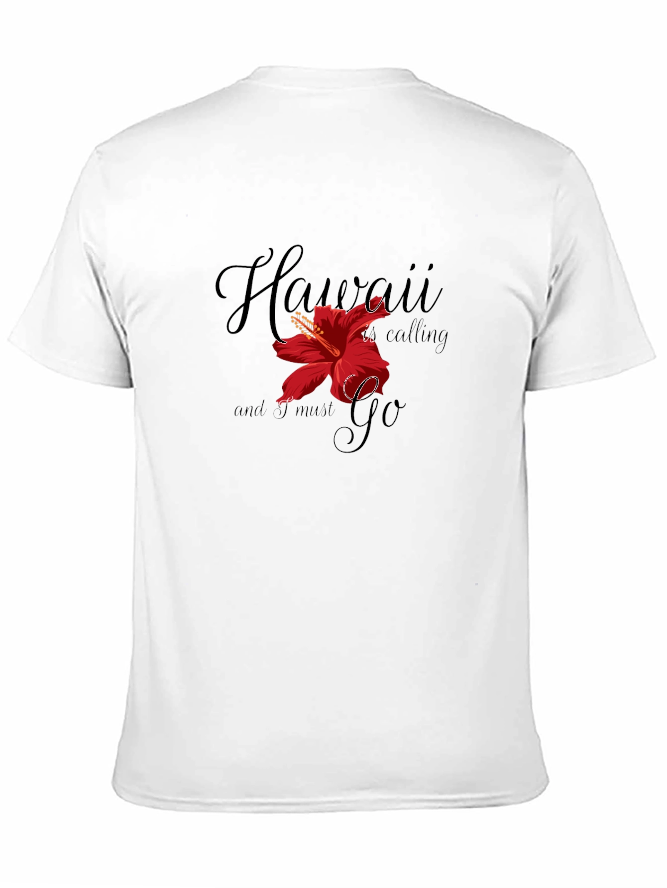 Hawaii Calling Graphic Tee - Island Style T-Shirt