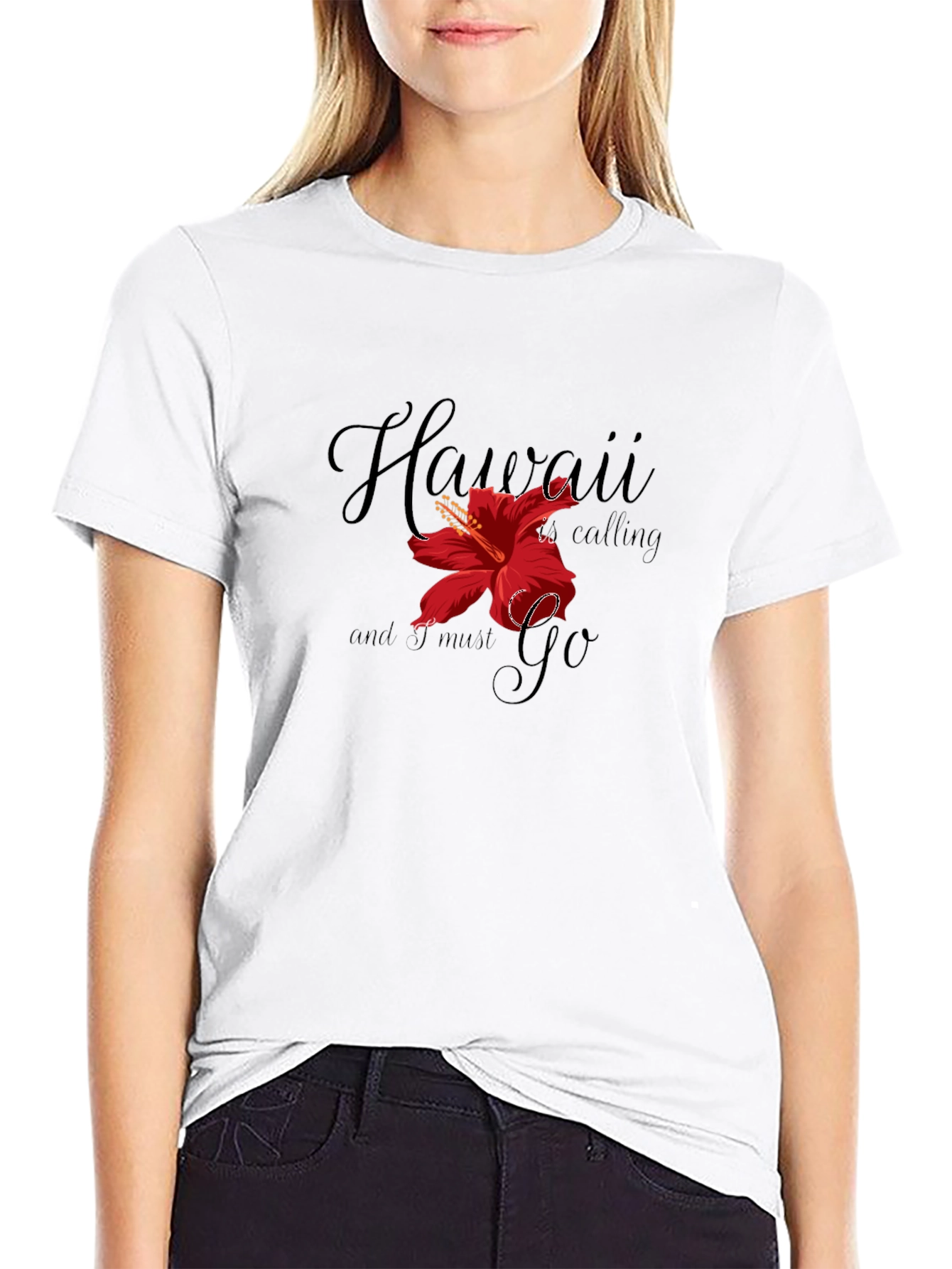 Hawaii Calling Graphic Tee - Island Style T-Shirt