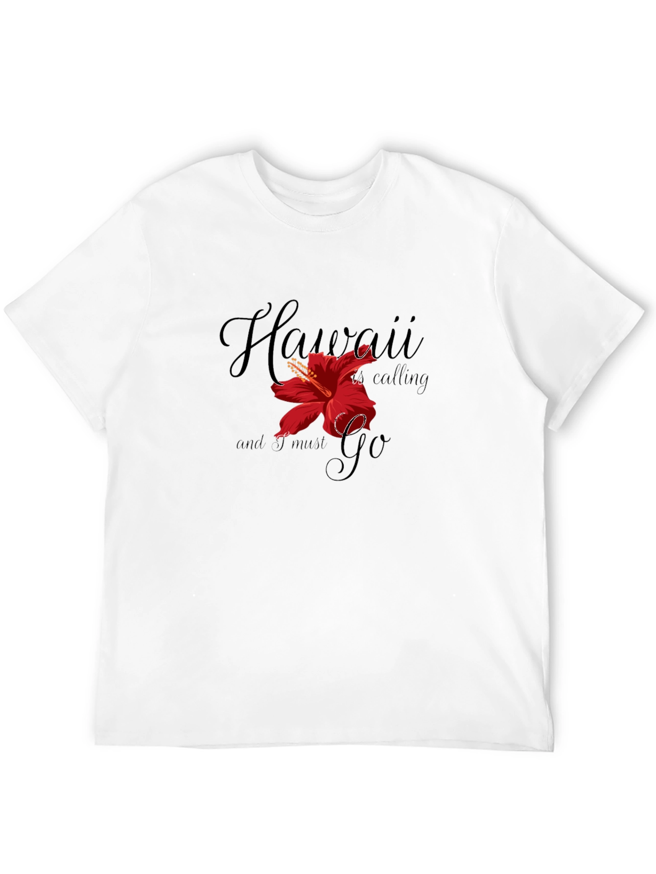 Hawaii Calling Graphic Tee - Island Style T-Shirt