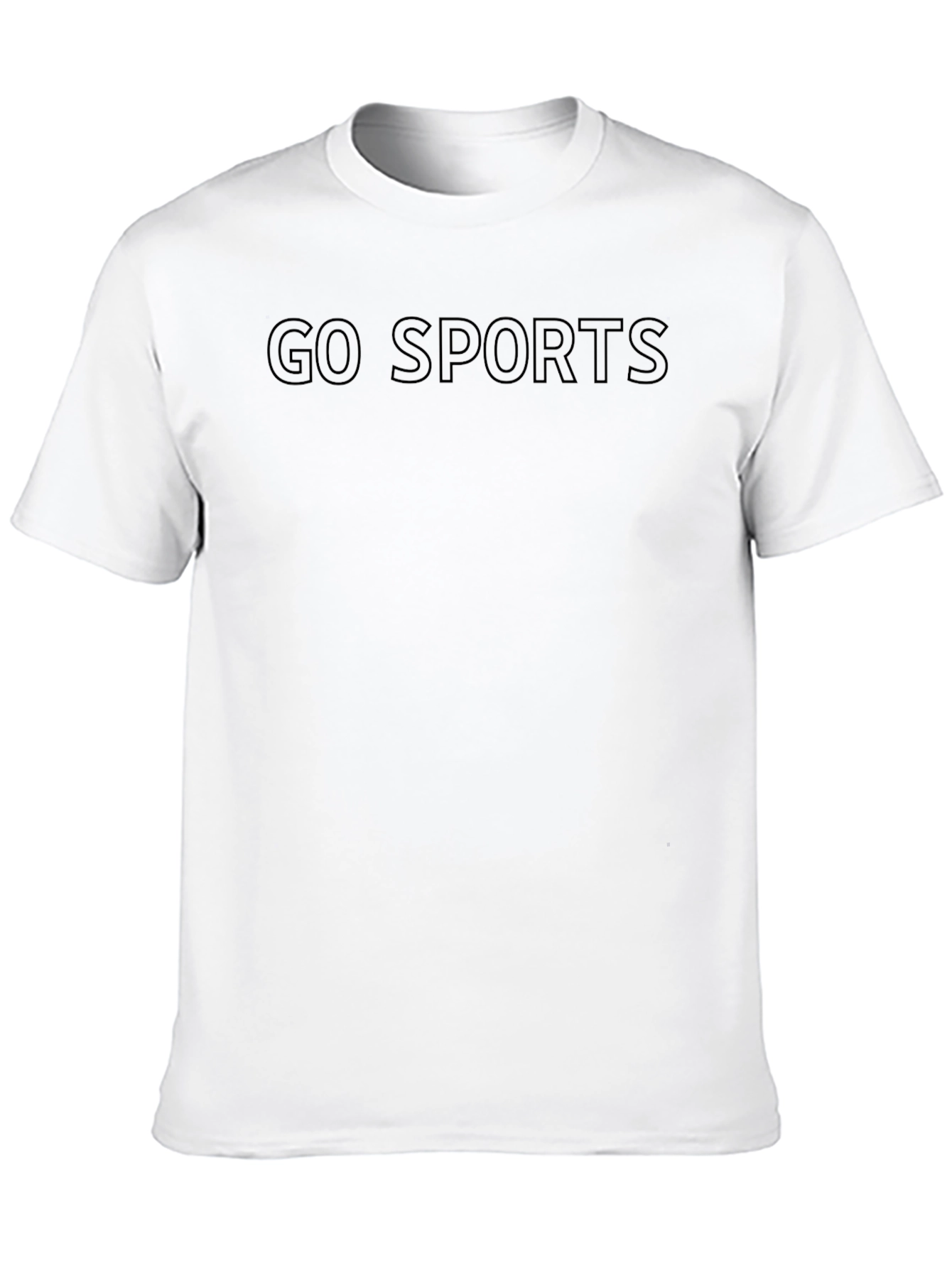 Go Sports Black Graphic T-Shirt