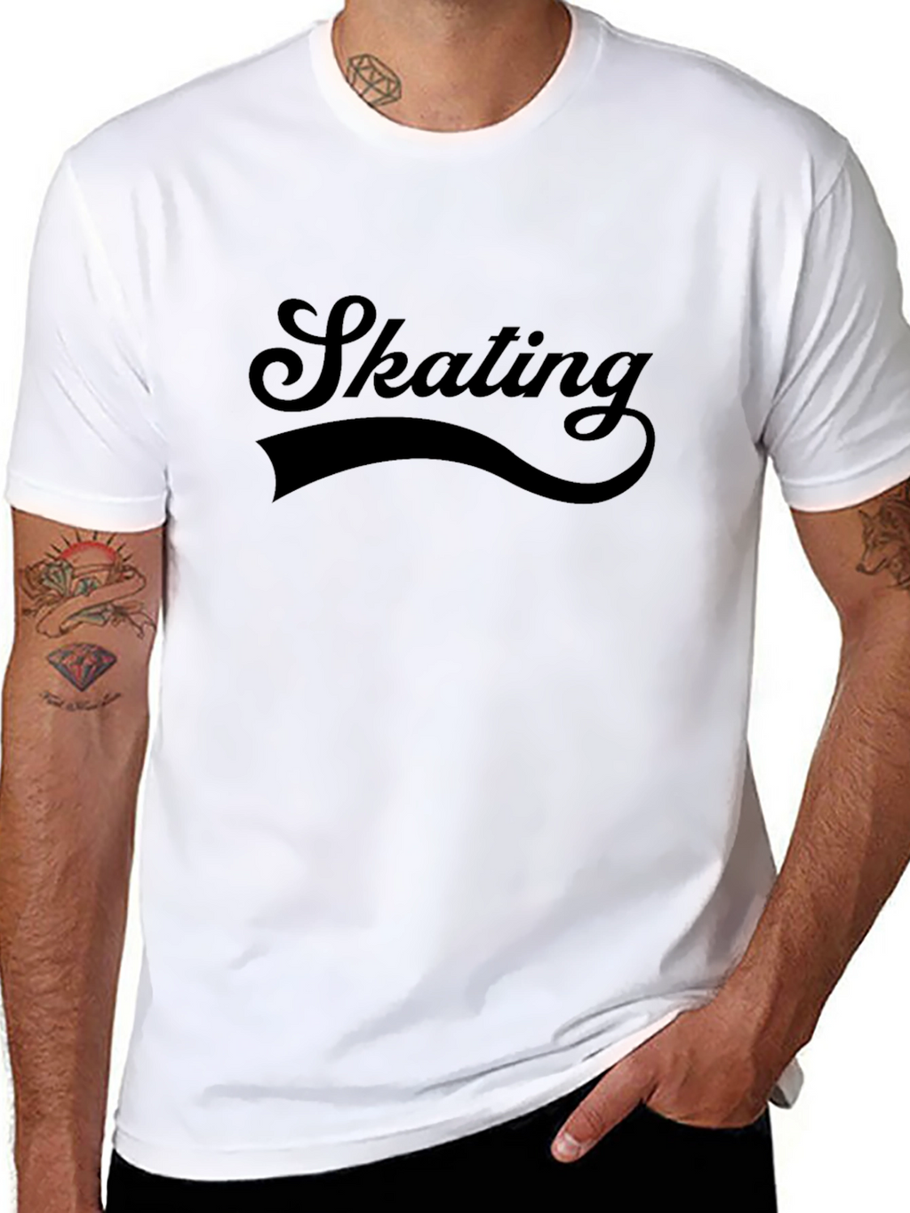 Skating Graphic T-Shirt - Comfortable Everyday Wear