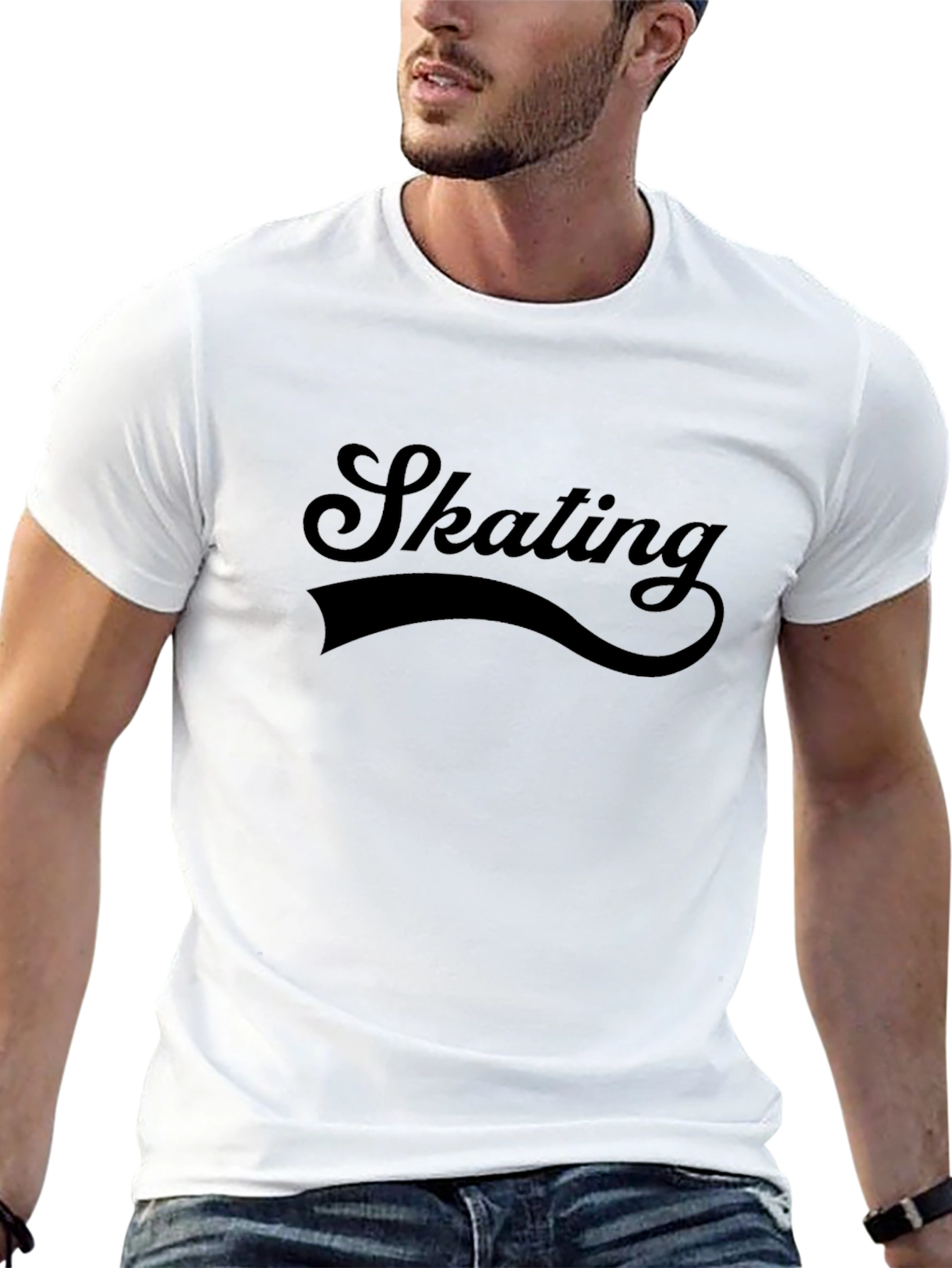 Skating Graphic T-Shirt - Comfortable Everyday Wear
