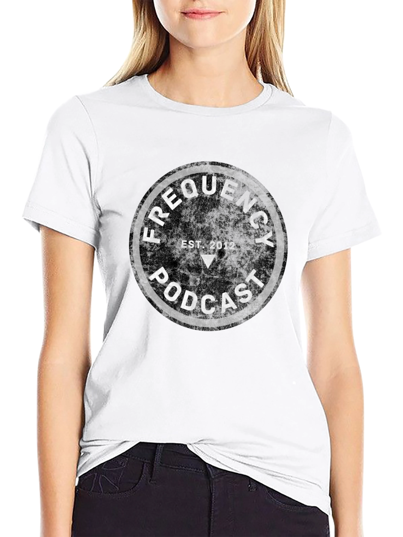 Frequency Podcast Black T-Shirt
