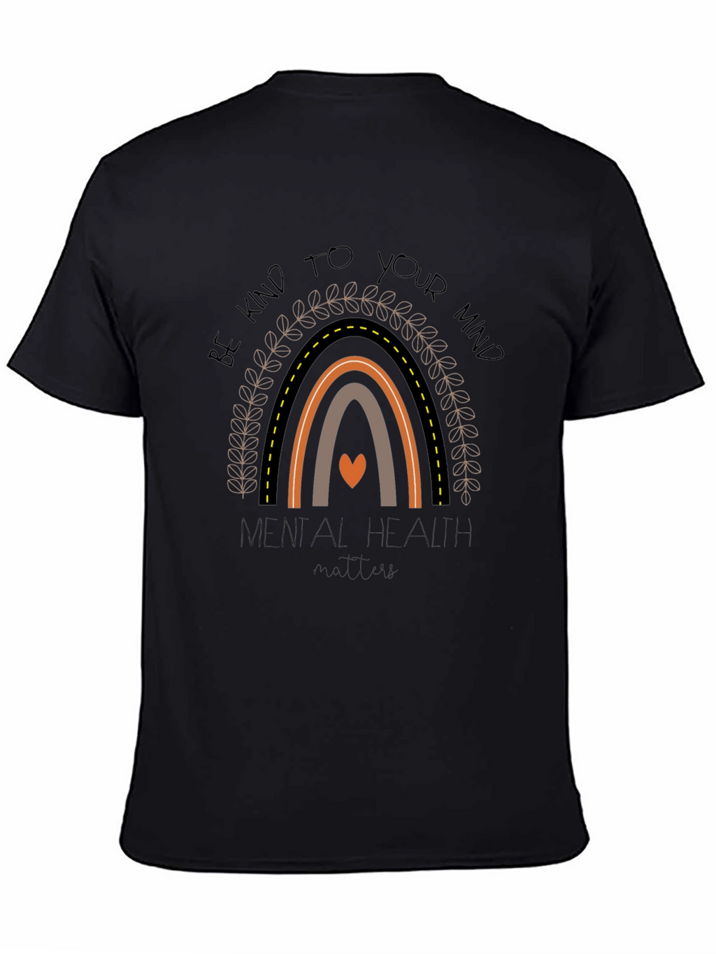 Mental Health Matters Rainbow Graphic Tee