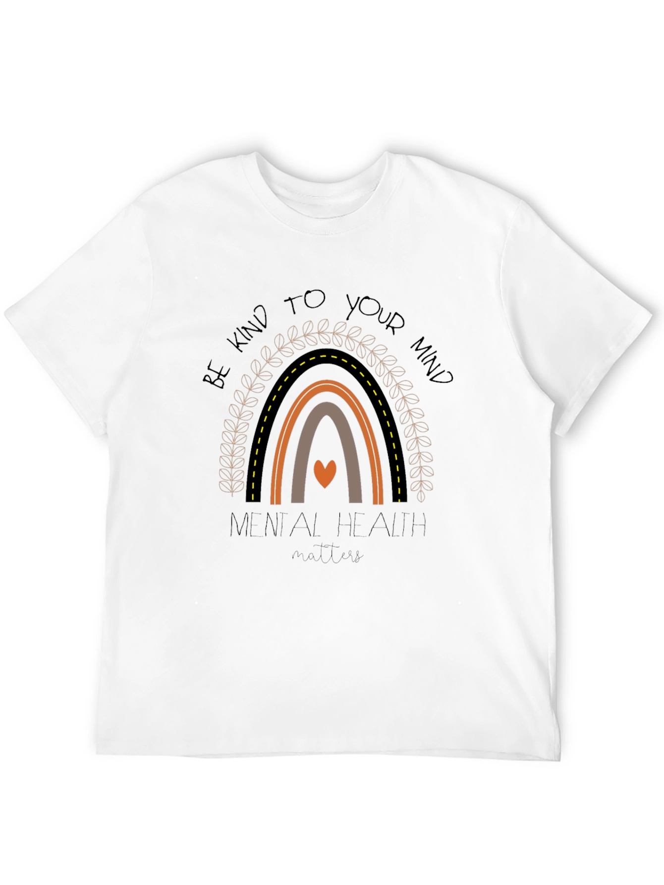 Mental Health Matters Rainbow Graphic Tee