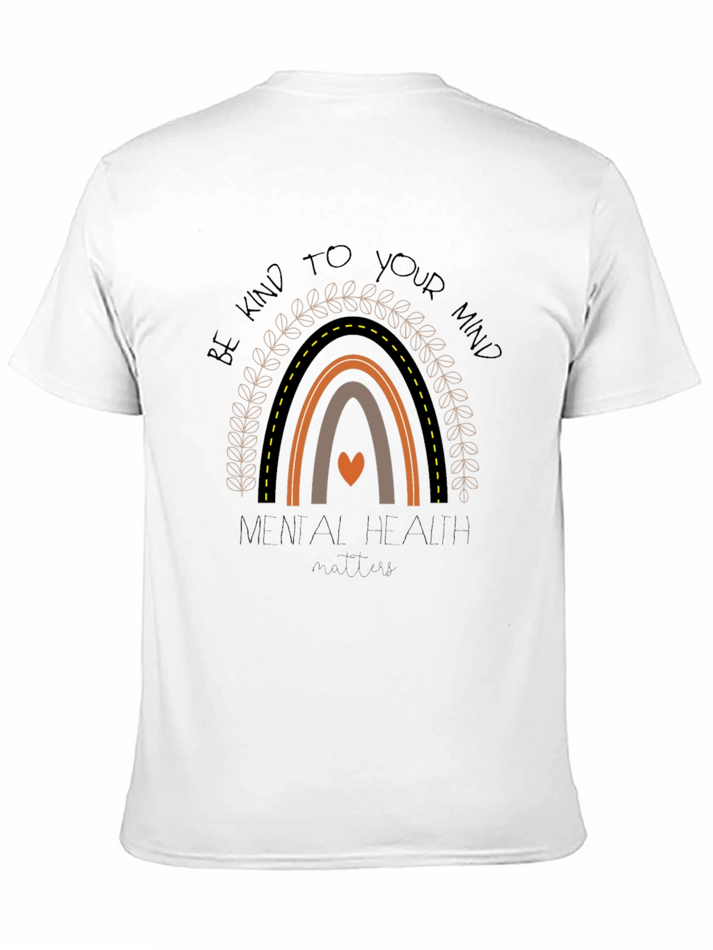 Mental Health Matters Rainbow Graphic Tee