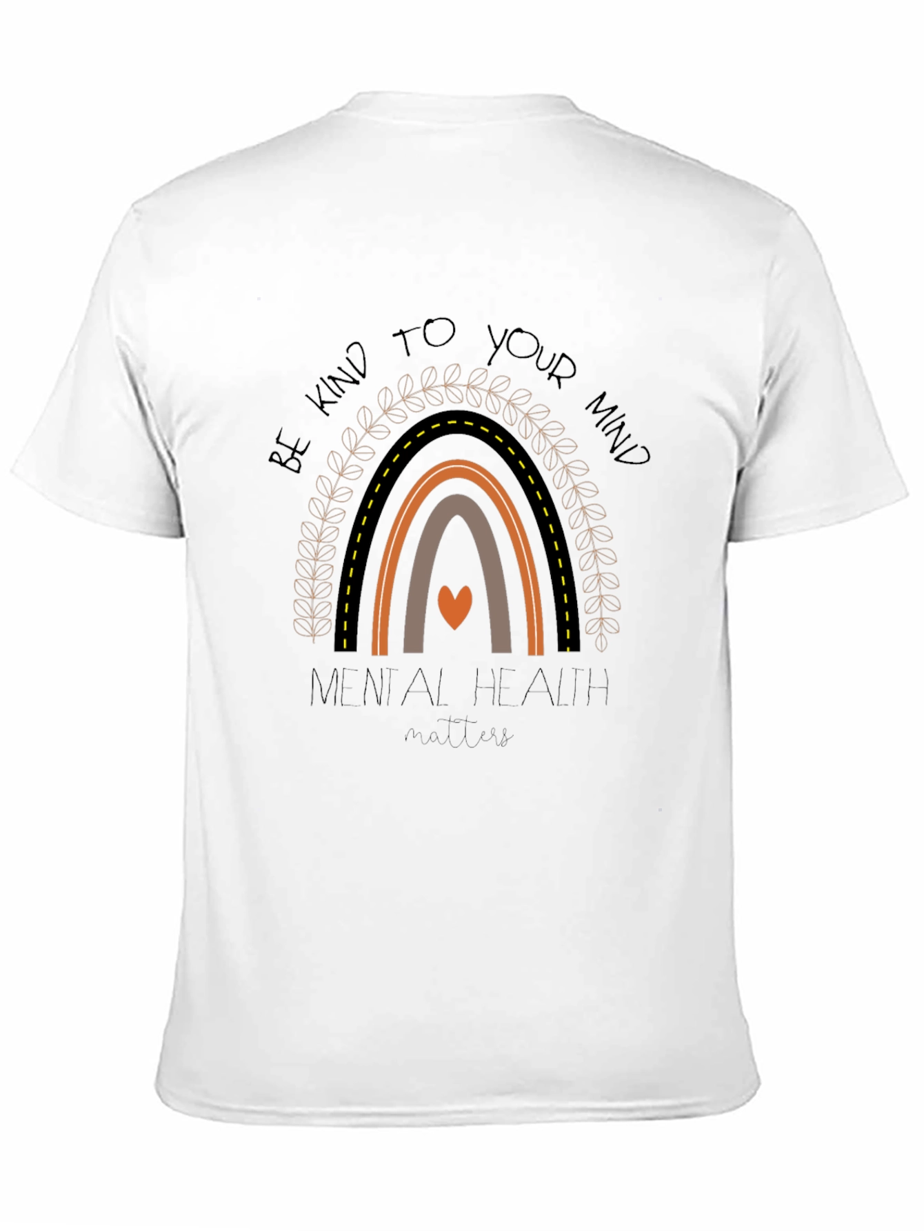 Mental Health Matters Rainbow Graphic Tee