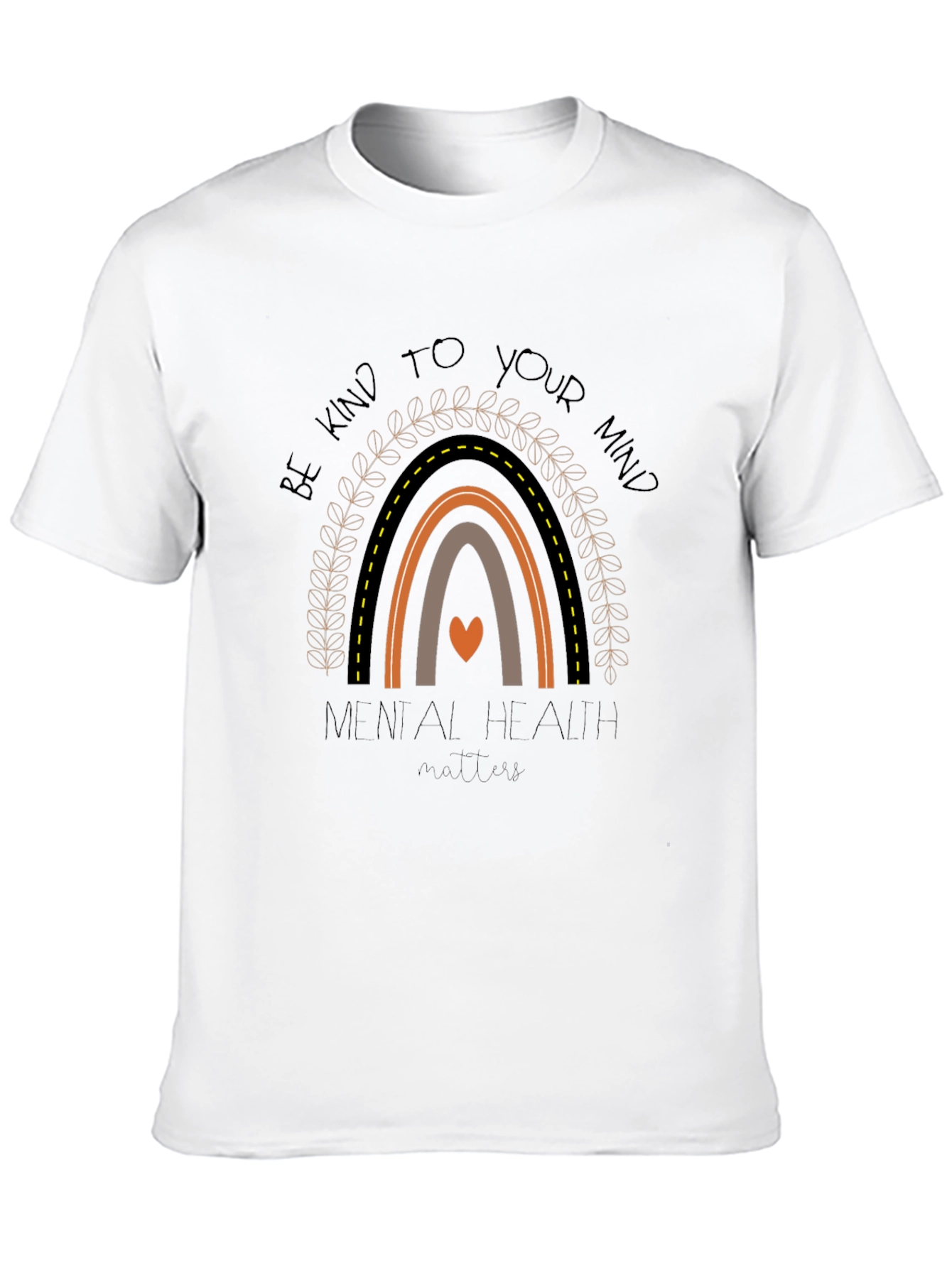 Mental Health Matters Rainbow Graphic Tee