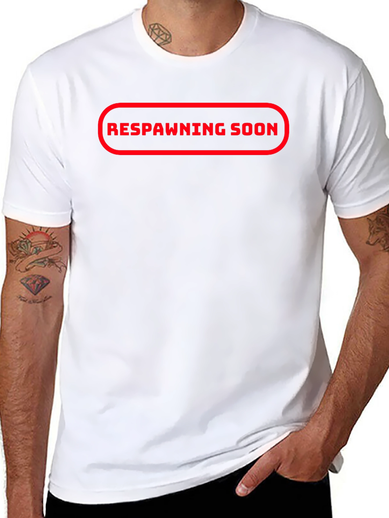 Respawning Soon Graphic Tee - Gamer T-Shirt