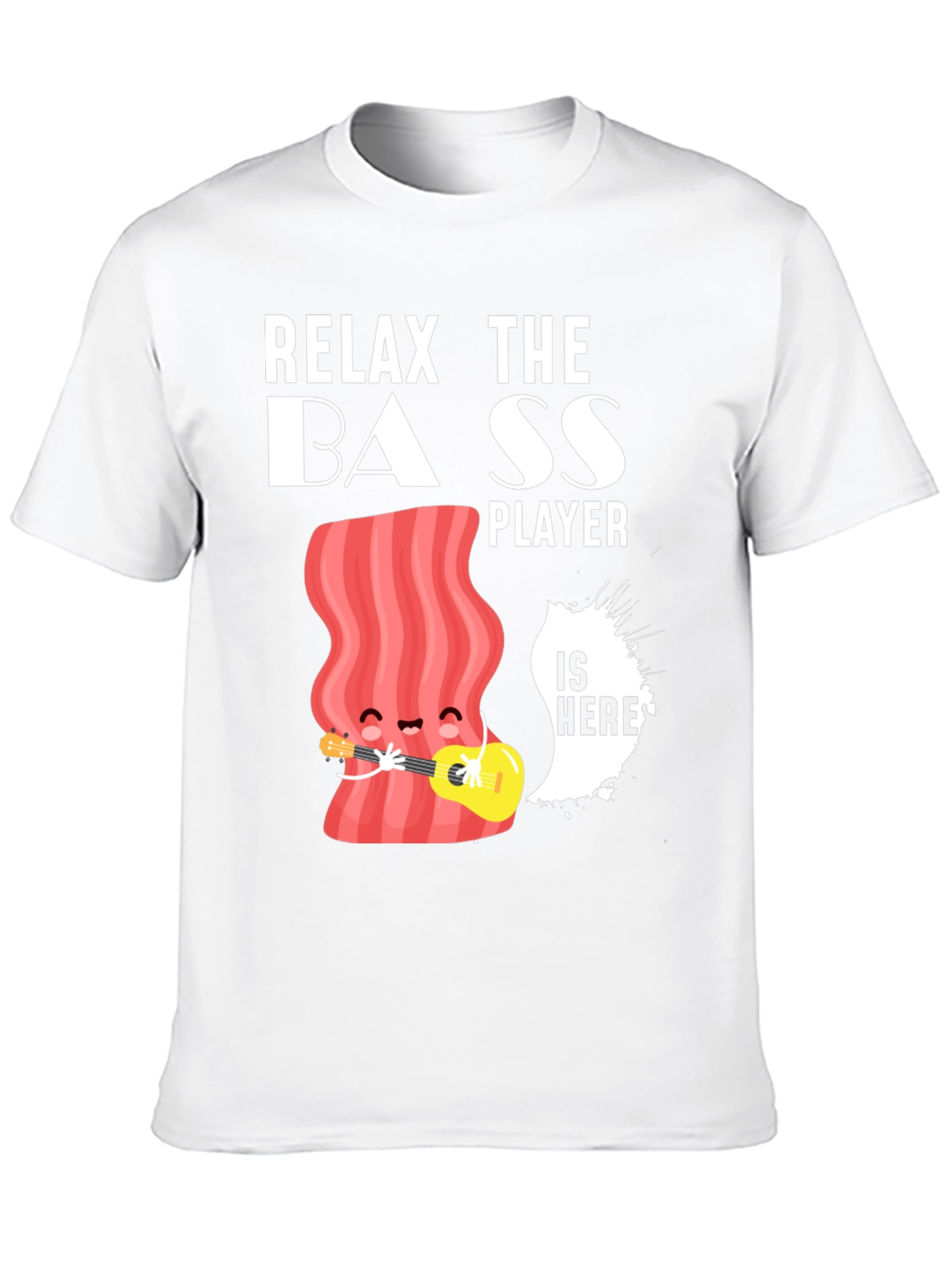 Relax The Bass Player Funny Graphic T-Shirt