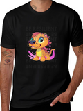 Cartoon Leopard T-Shirt - Fun Graphic Tee