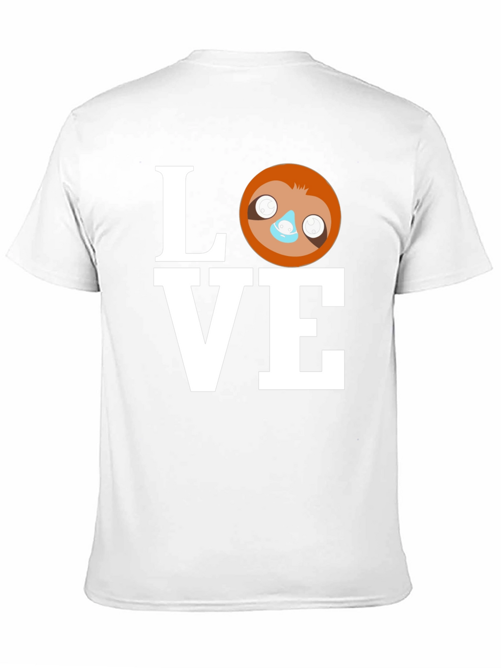 Love Sloth Graphic T-Shirt - Cute Animal Tee