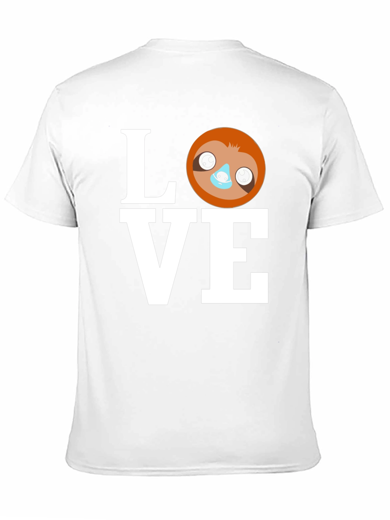 Love Sloth Graphic T-Shirt - Cute Animal Tee