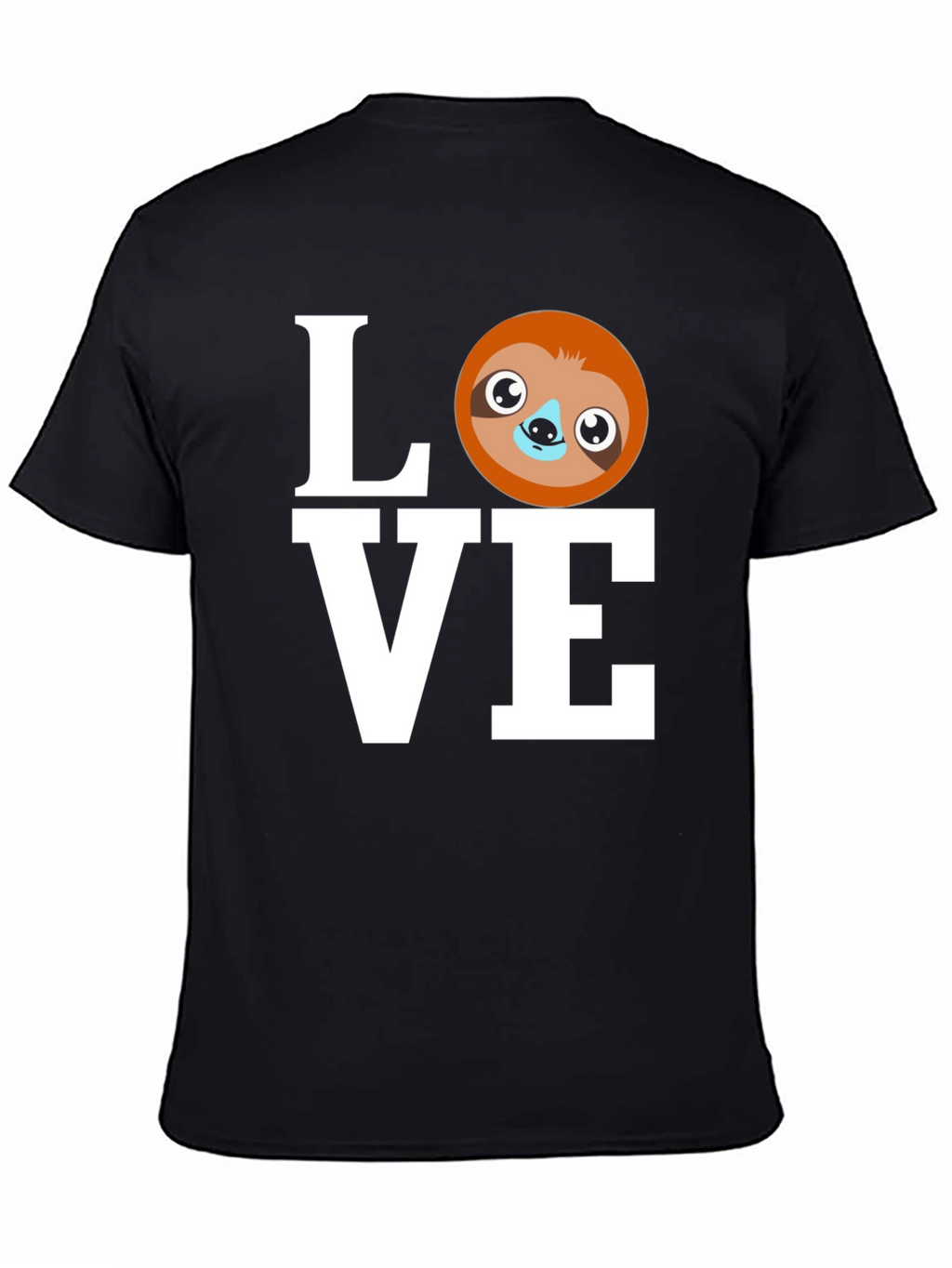 Love Sloth Graphic T-Shirt - Cute Animal Tee