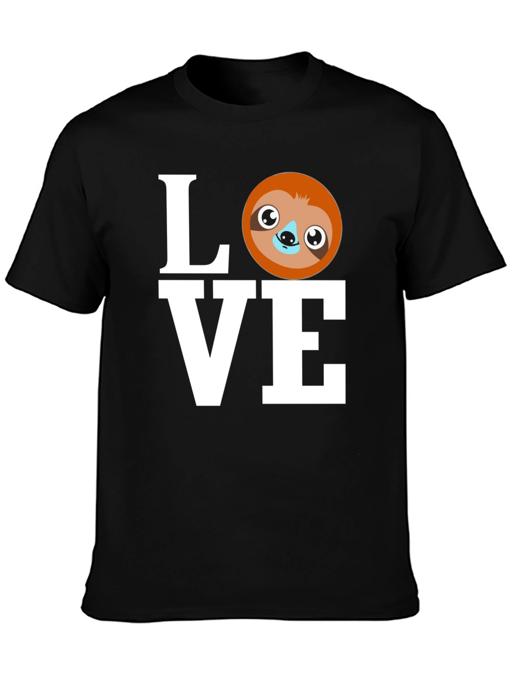 Love Sloth Graphic T-Shirt - Cute Animal Tee