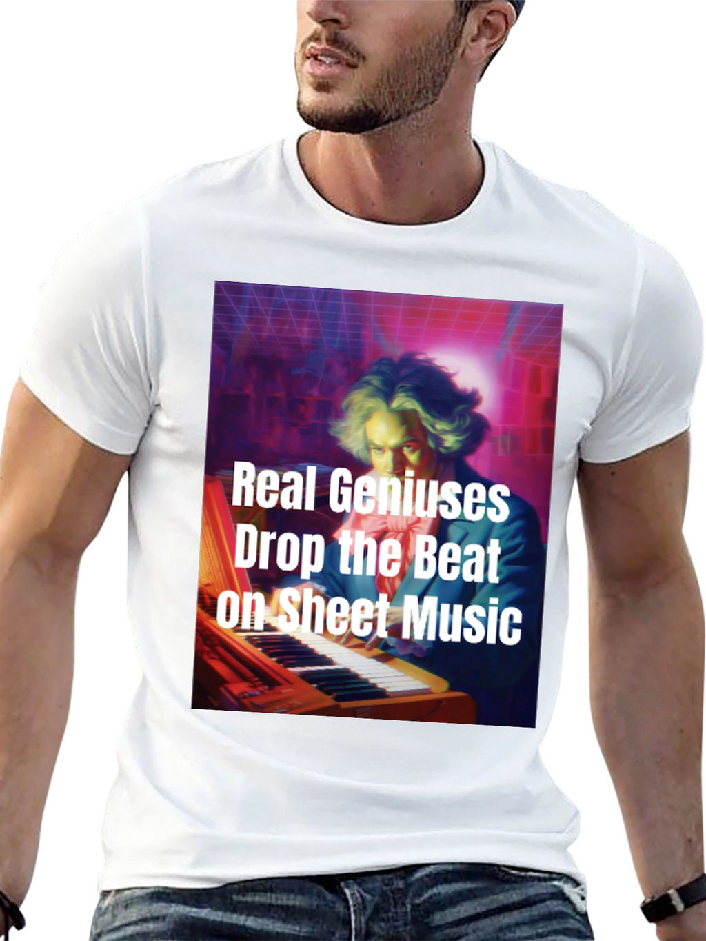 Real Geniuses Music T-Shirt