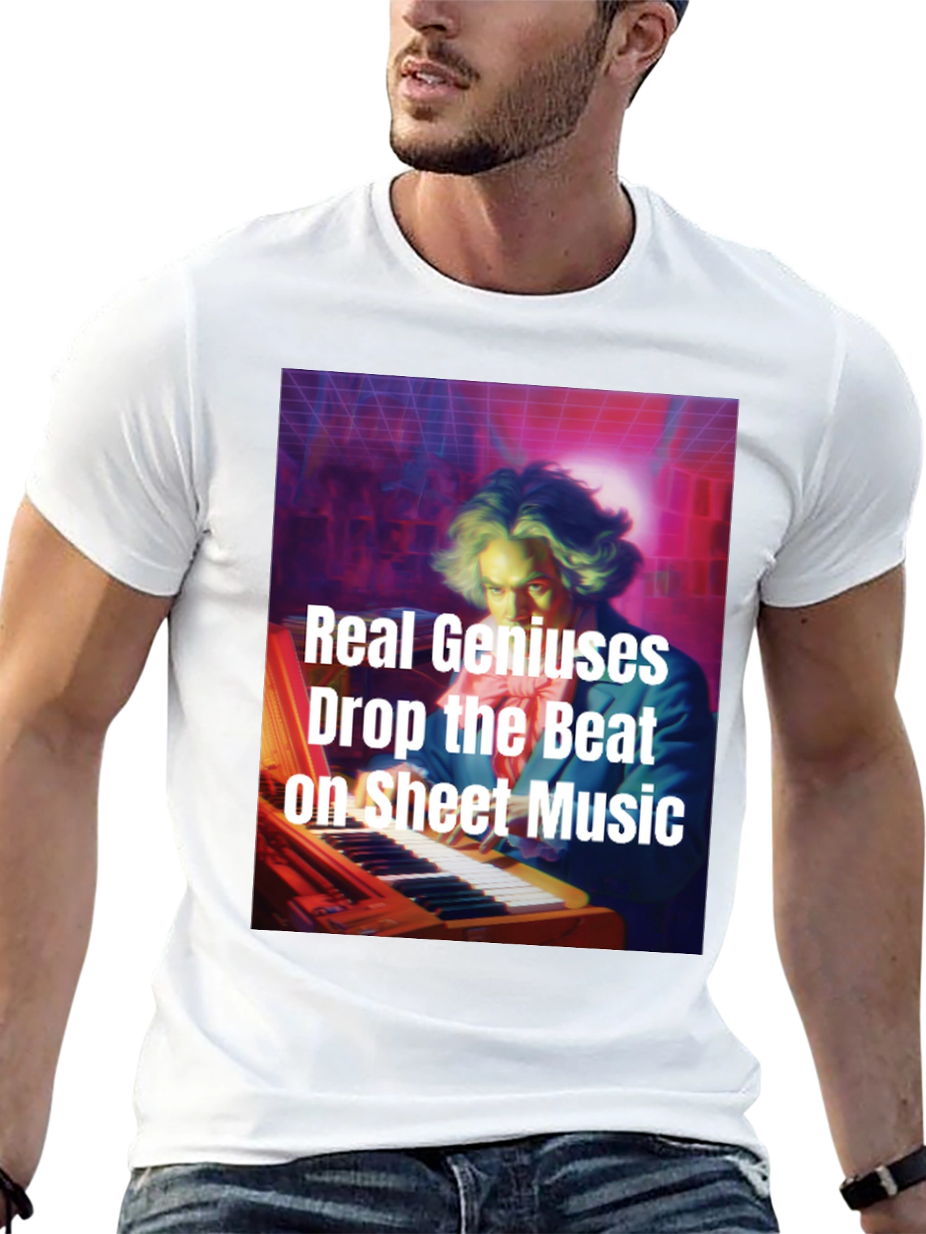 Real Geniuses Music T-Shirt