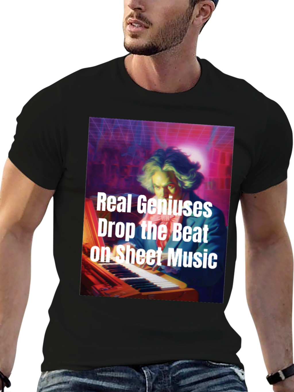 Real Geniuses Music T-Shirt