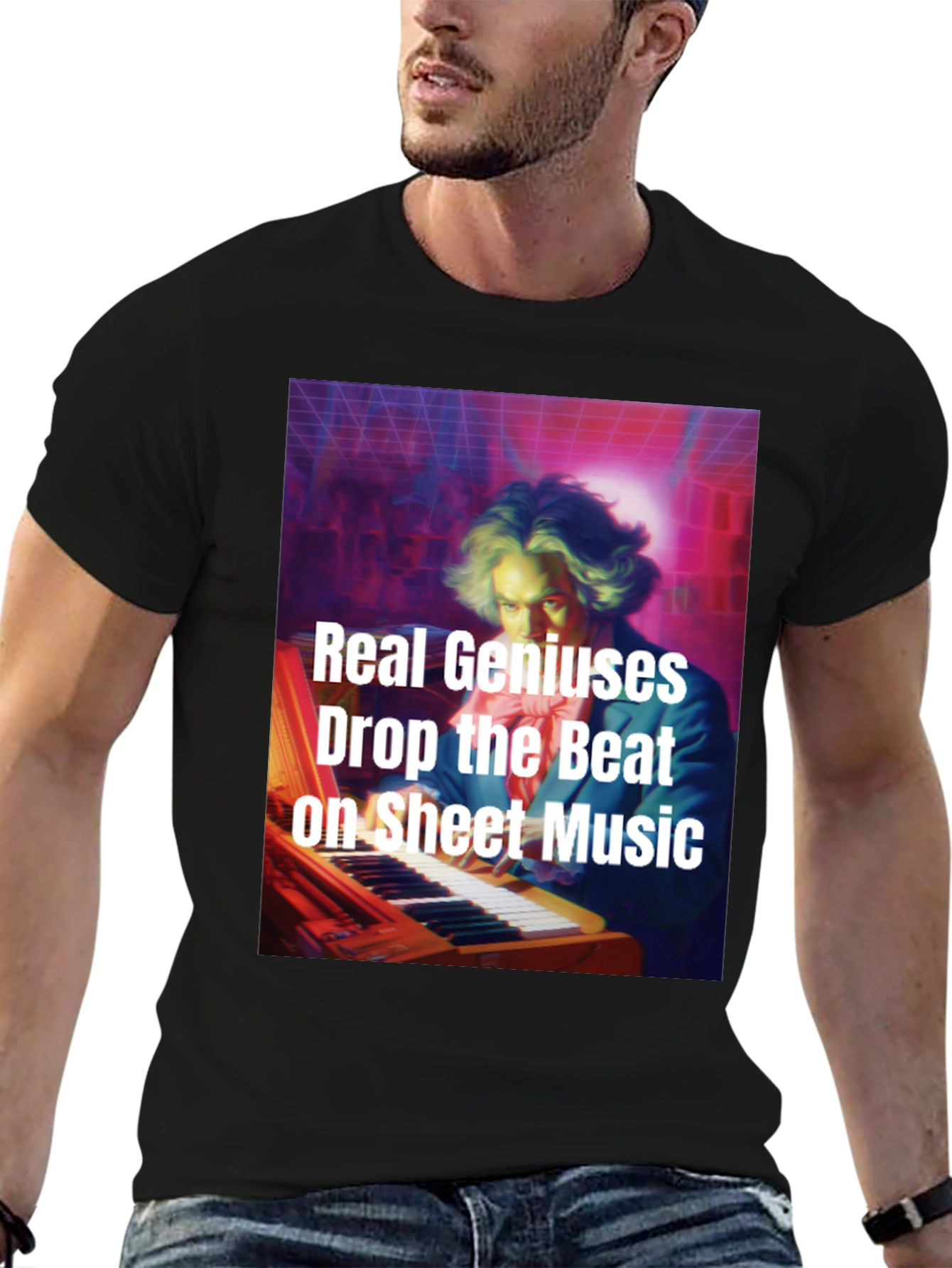 Real Geniuses Music T-Shirt